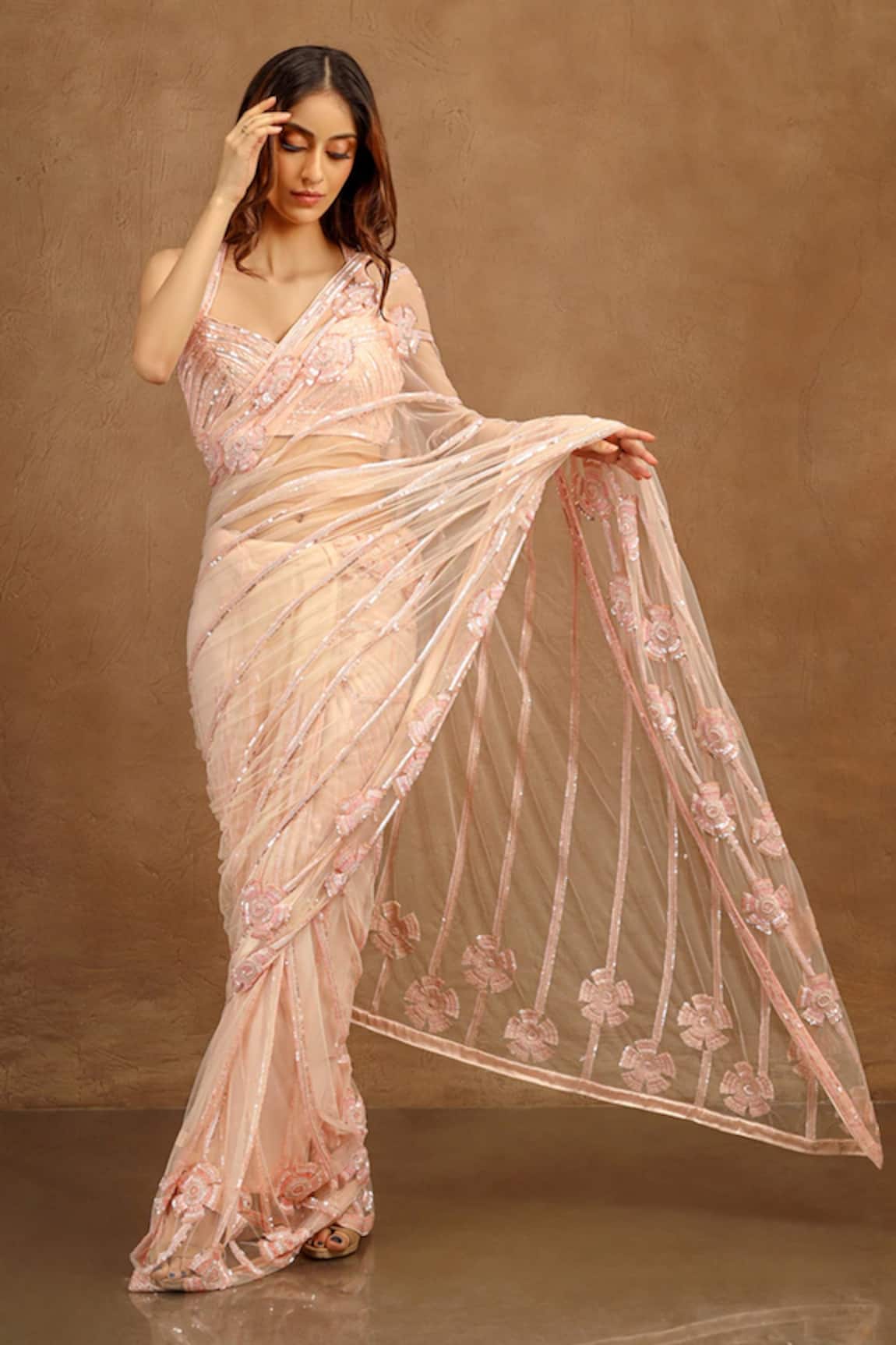 Kashmiraa Liberty Embellished Saree