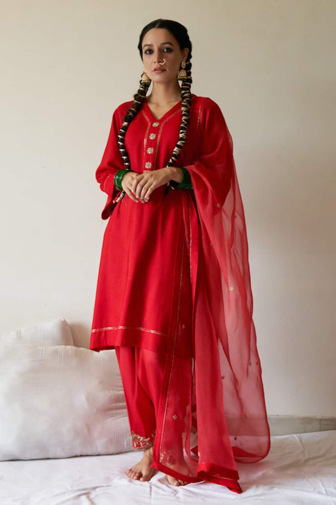 Kanika Sharma Embroidered Kurta Set