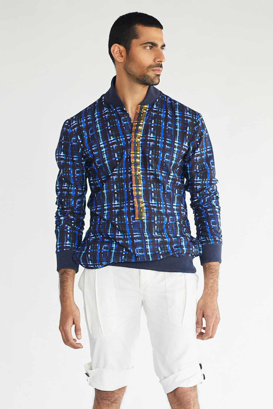 Kunal Anil Tanna Cotton Shirt & Shorts Set