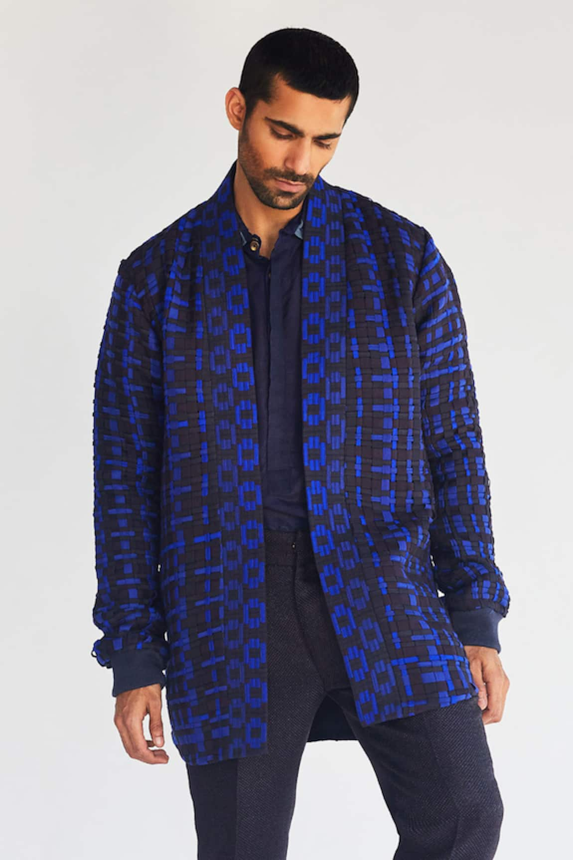 Kunal Anil Tanna Cotton Jacket & Pant Set