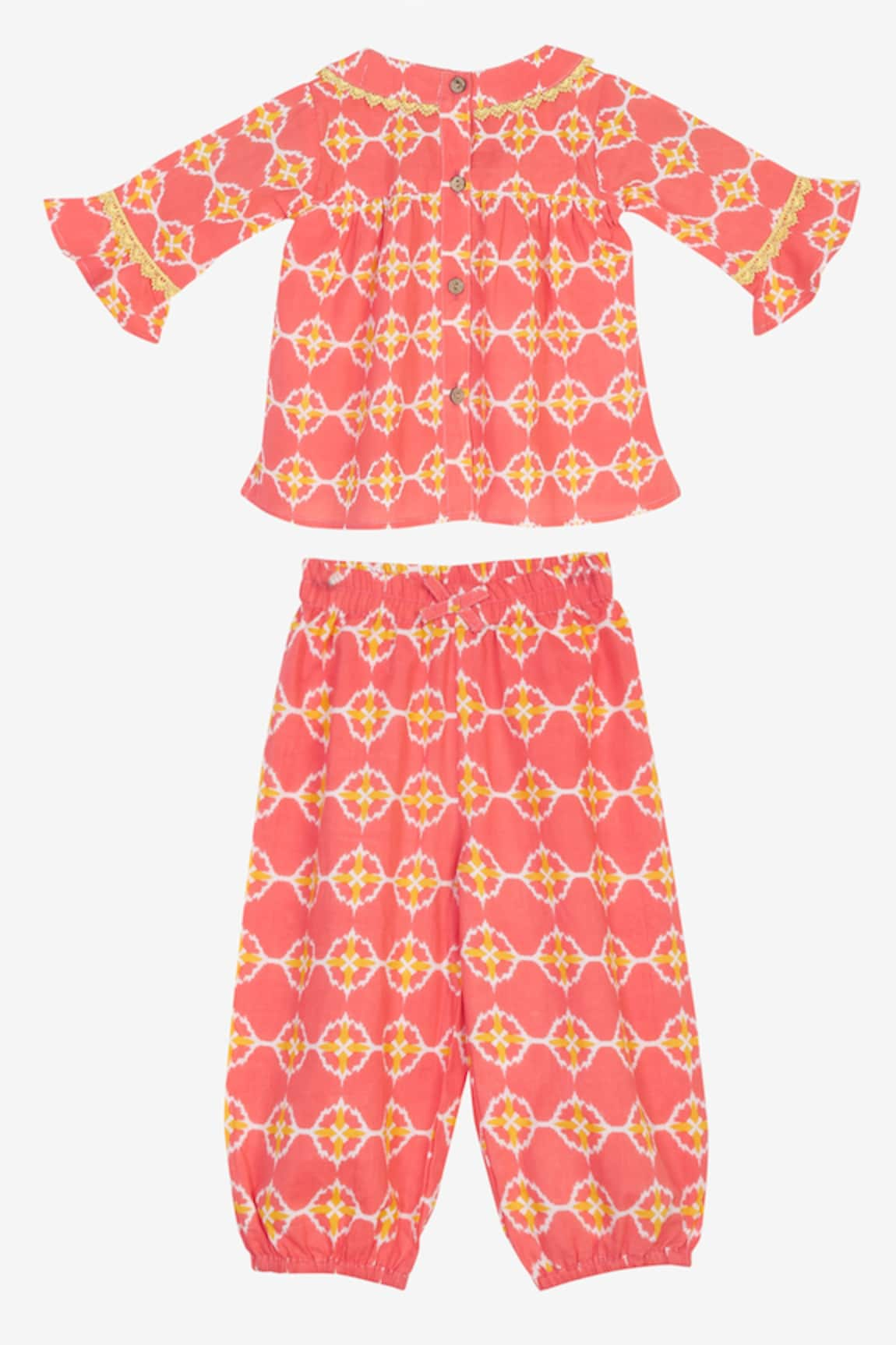 Saka Designs Printed Night Suit Set