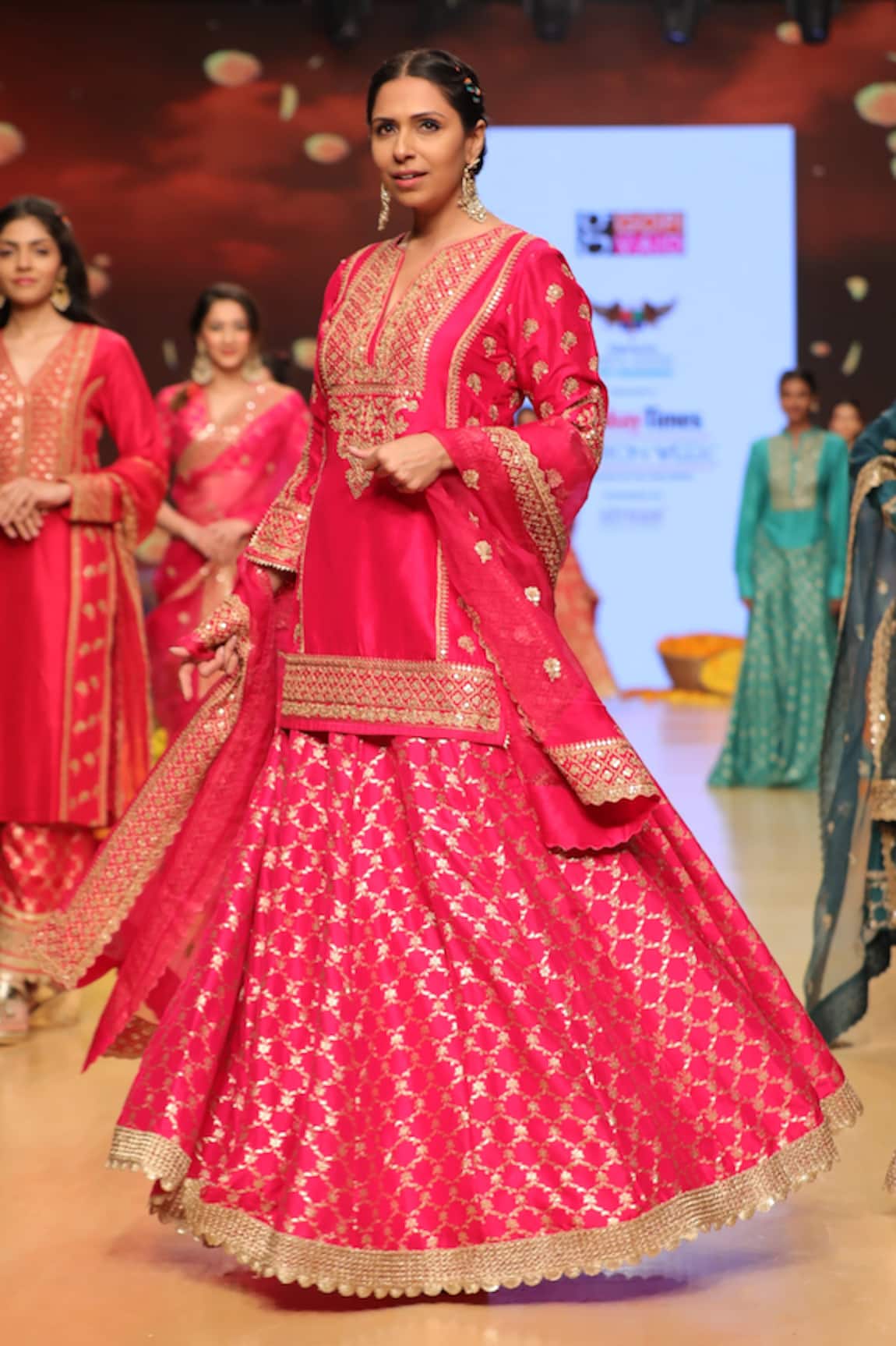 Gopi Vaid Embroidered Lehenga Set 