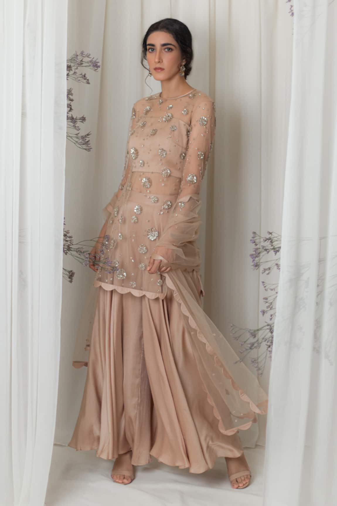 Lavanya Ahuja Embroidered Tunic Set