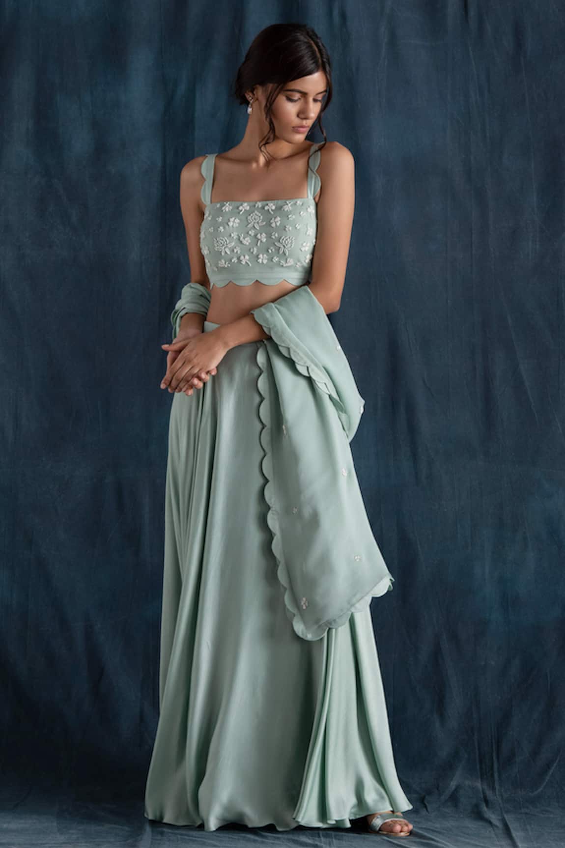 Lavanya Ahuja Lehenga & Embroidered Blouse Set