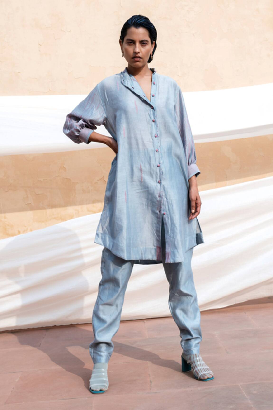 The Loom Art Chanderi Silk Pant