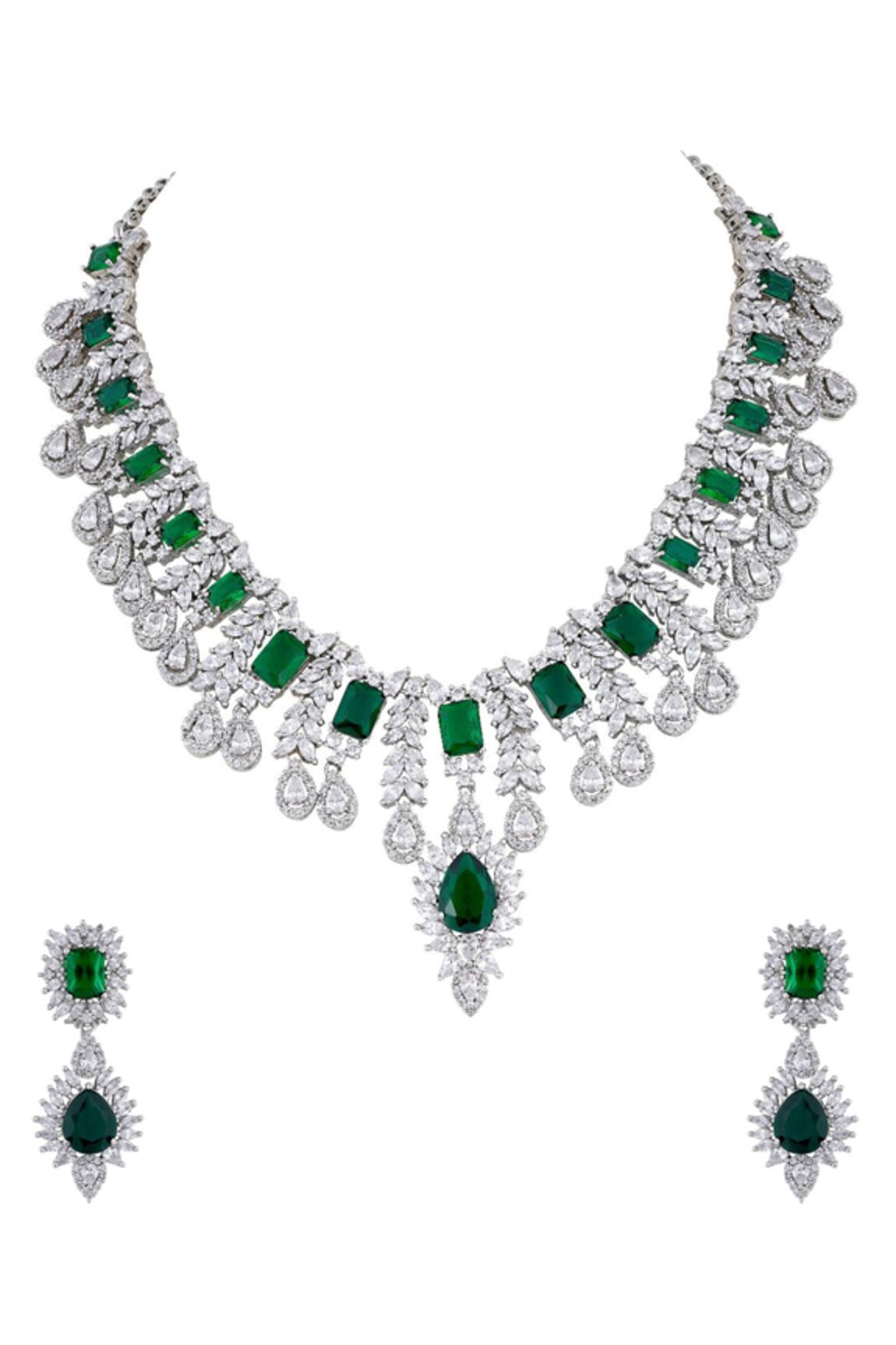 Anayah Jewellery Studded Necklace Set