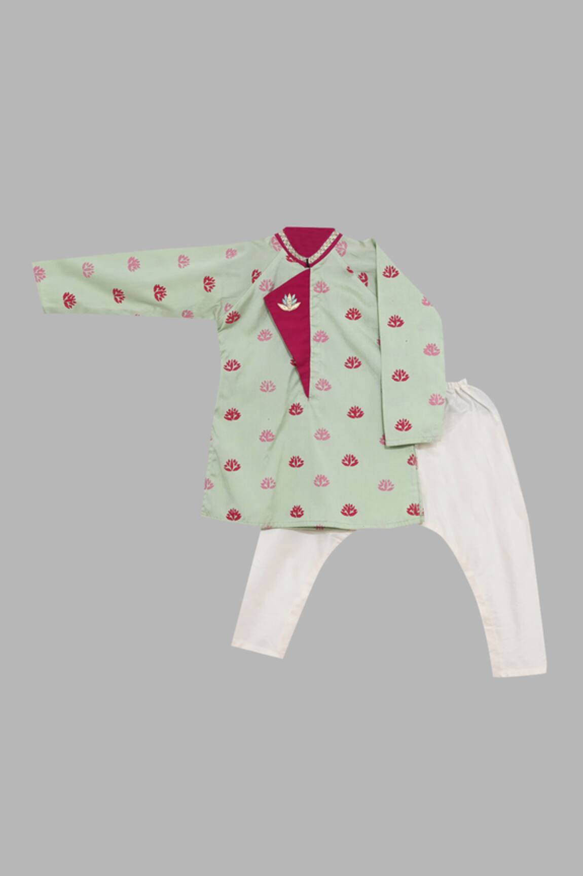Little Brats Printed Kurta Set