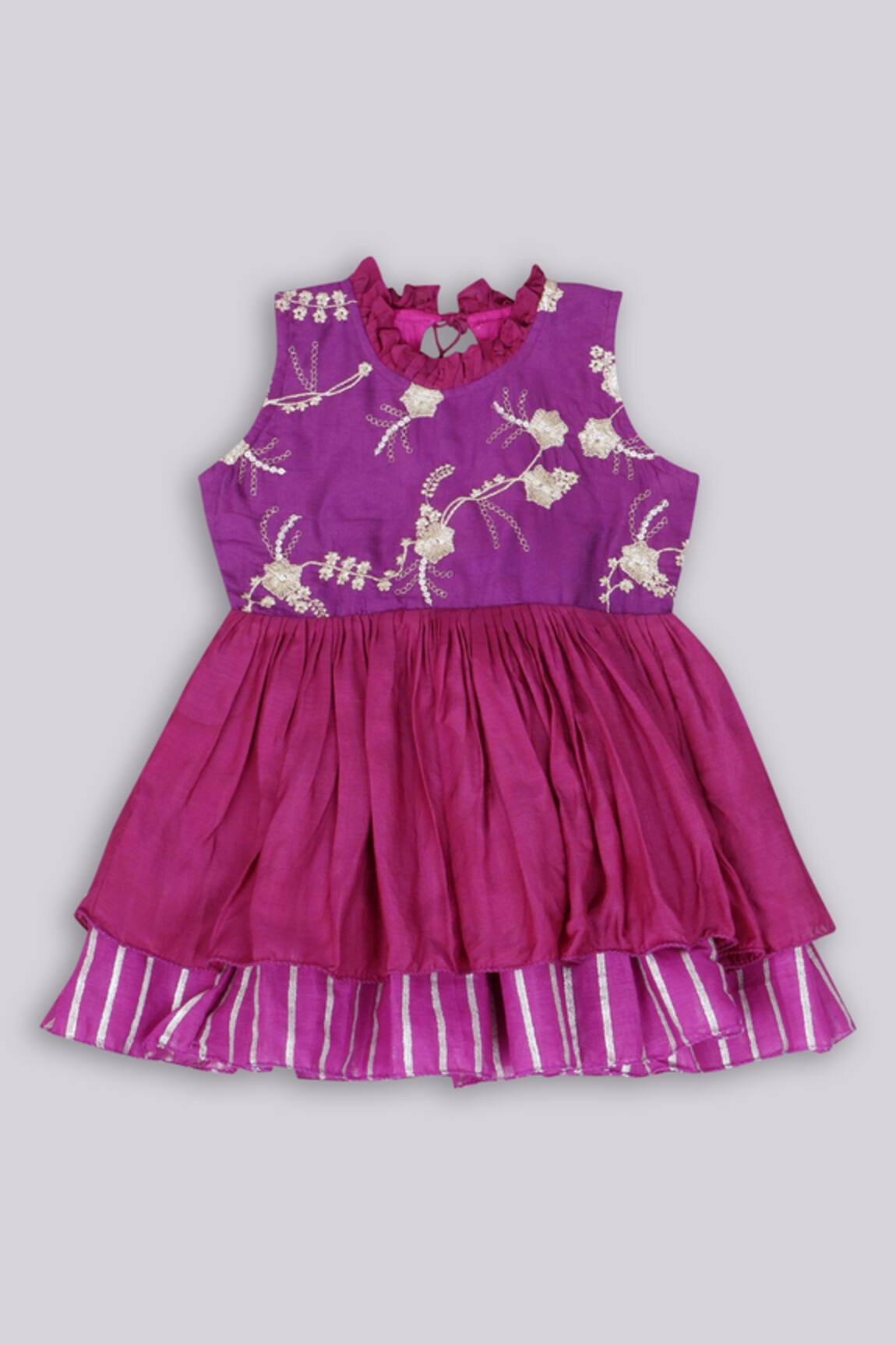 Little Brats Embroidered Dress 