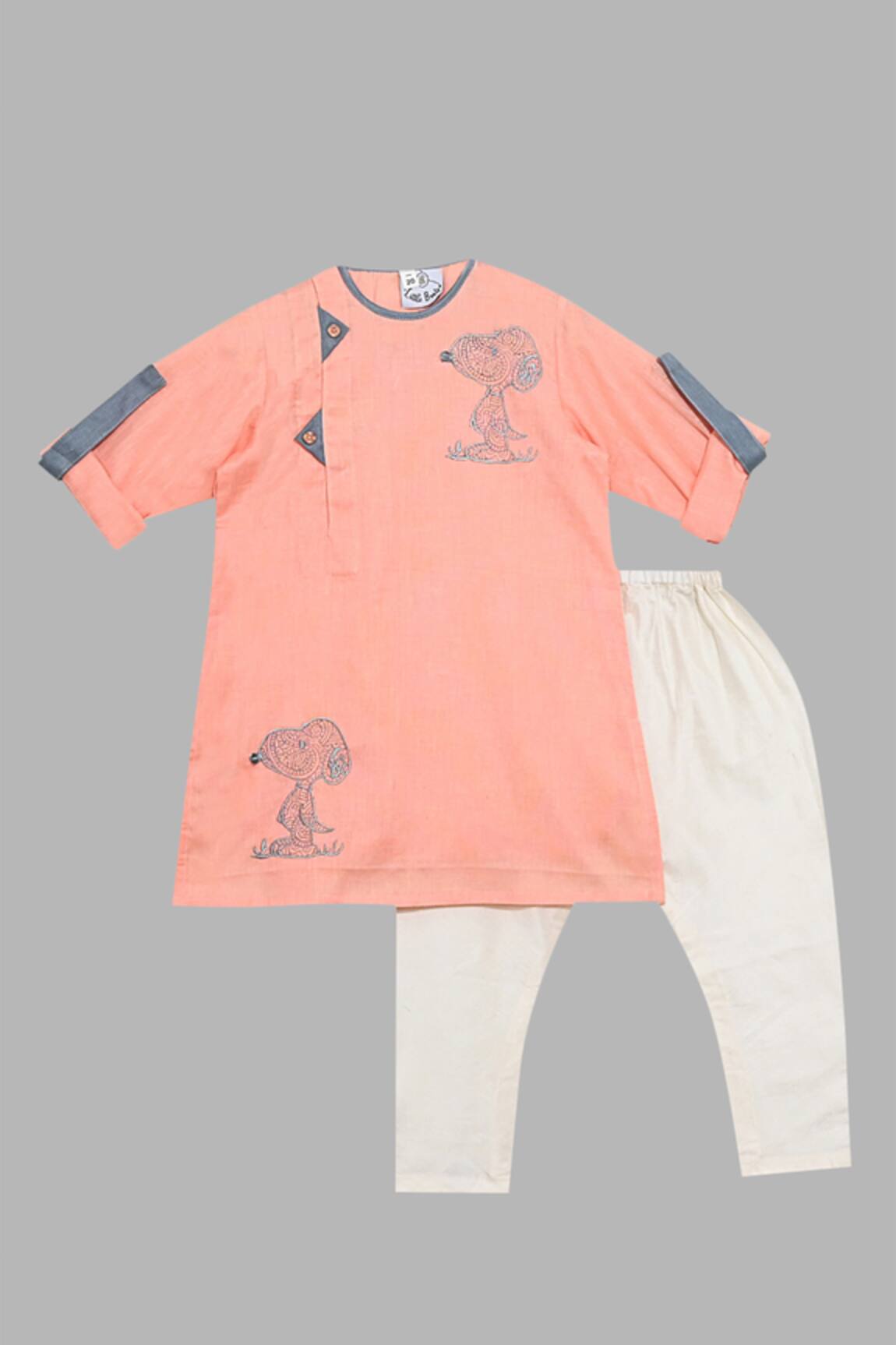 Little Brats Printed Kurta Set