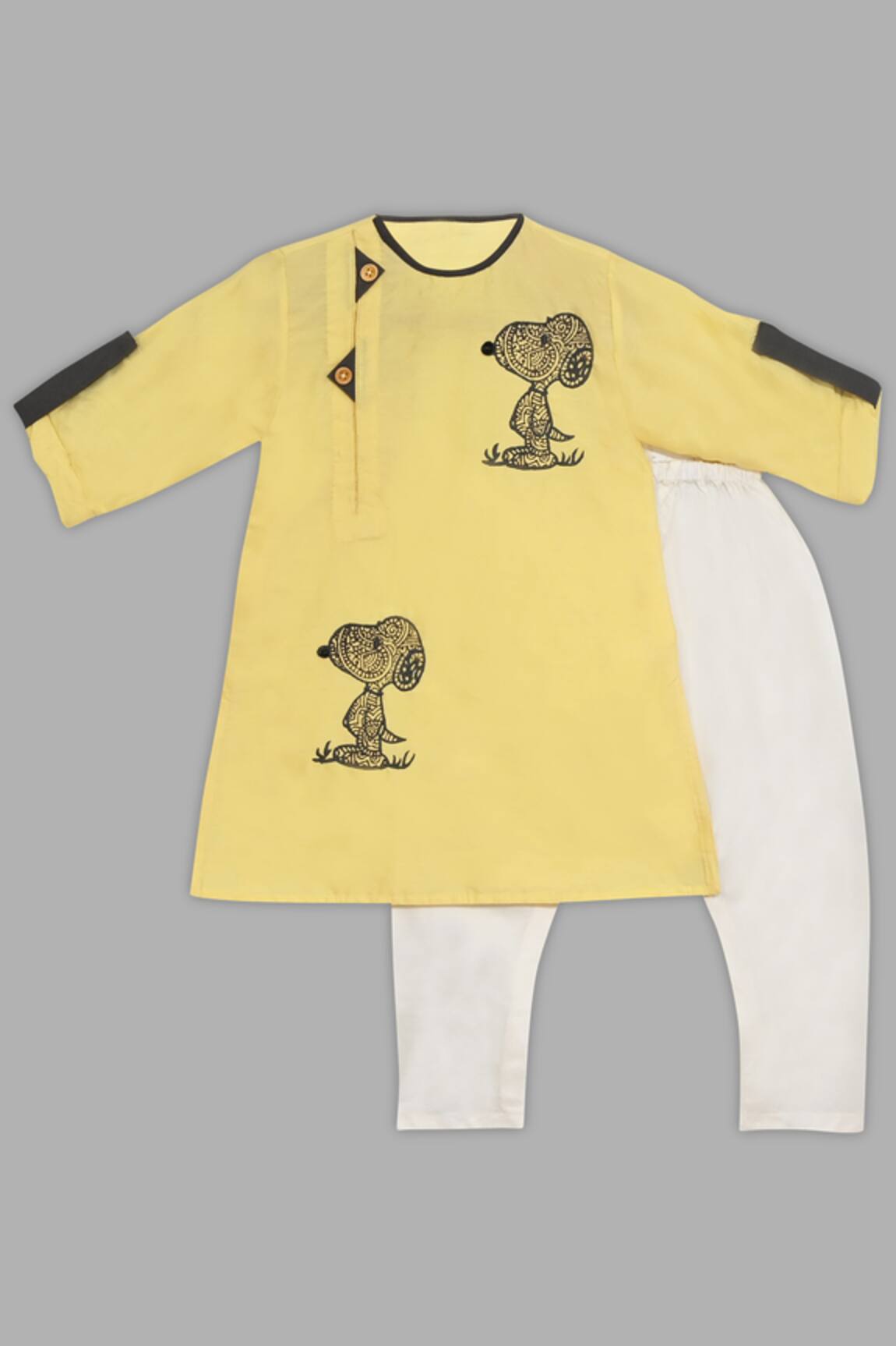 Little Brats Printed Kurta Set