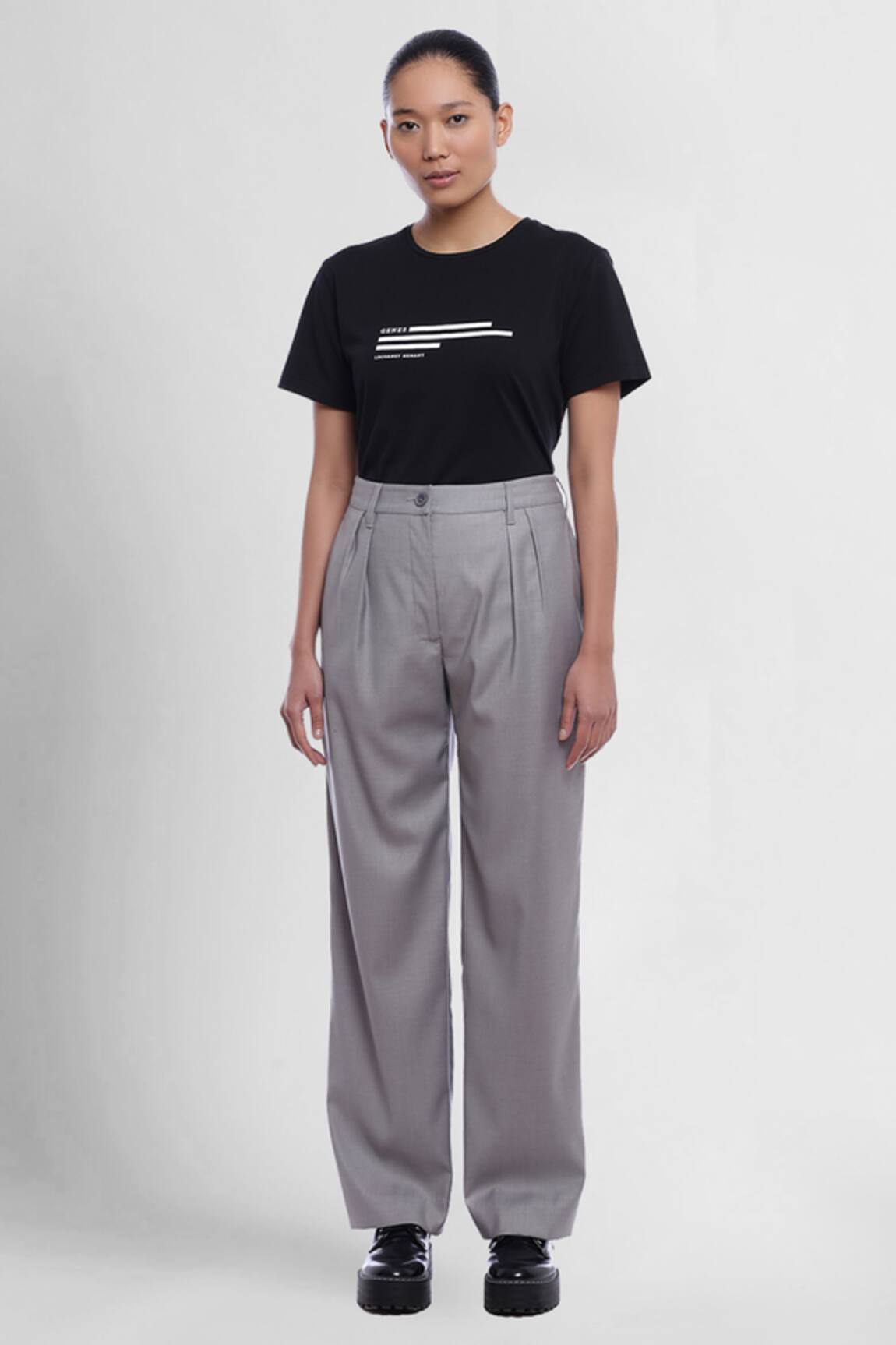 Genes Lecoanet Hemant Mia Pleat Front Trousers