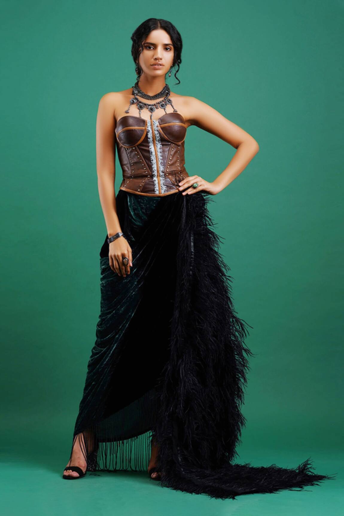 Nidhi Yasha Draped Skirt