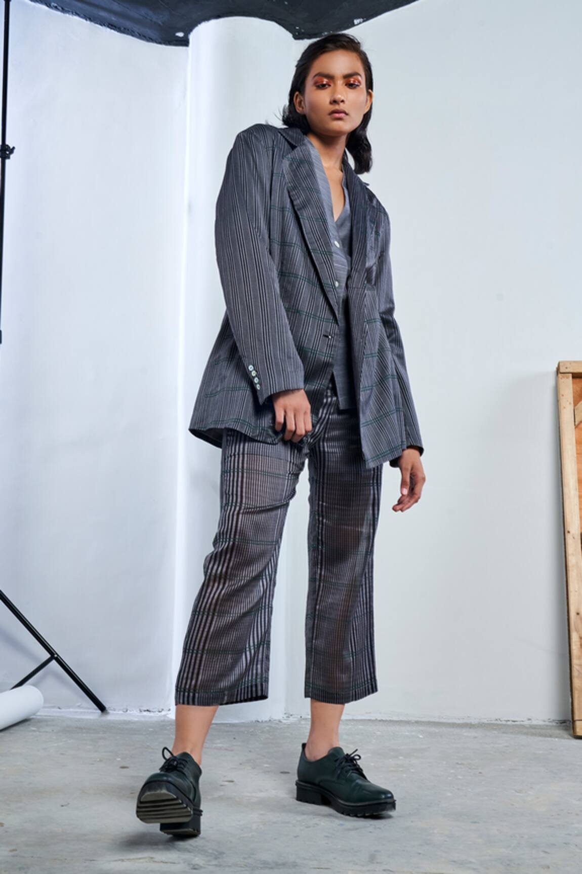 Urvashi Kaur Chanderi Silk Pants