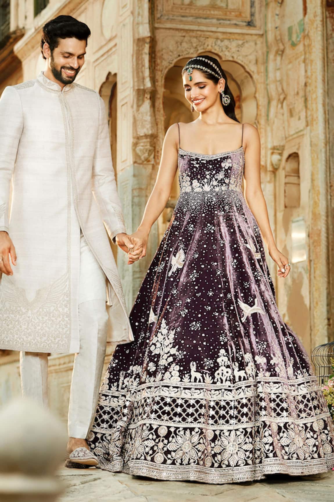 Matsya Royal Masai Embellished Gown