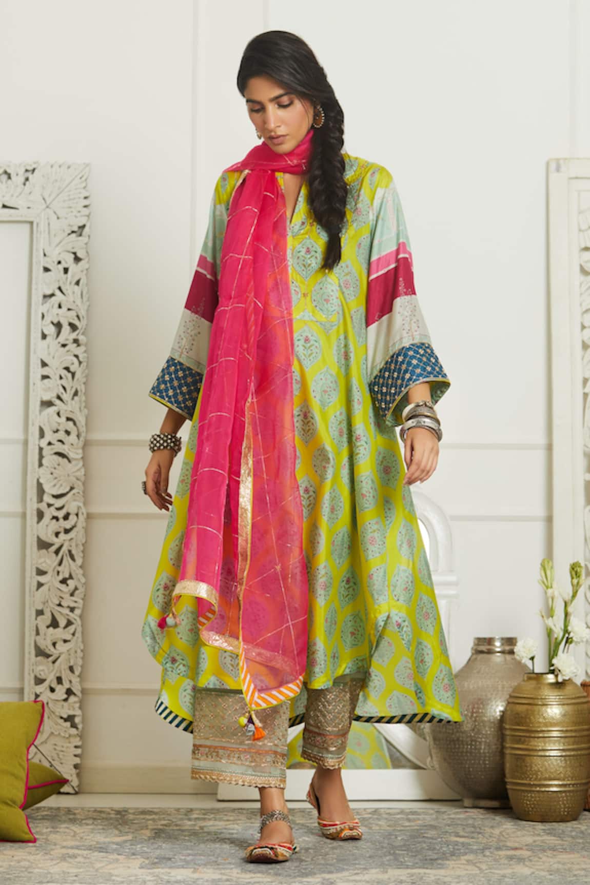 Rajiramniq Printed Kurta Set 