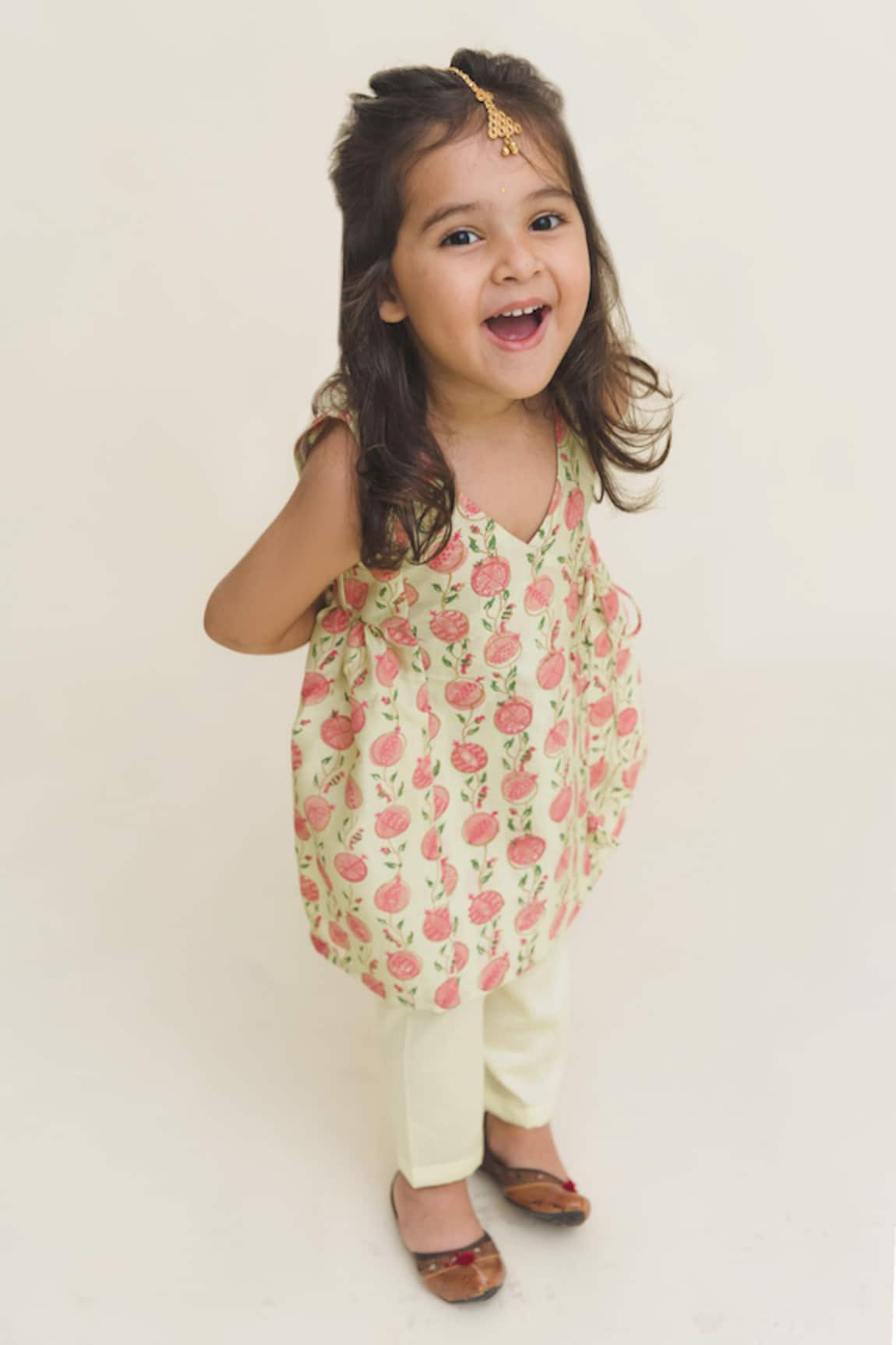 MR Brat Chanderi Kurta & Pant Set 