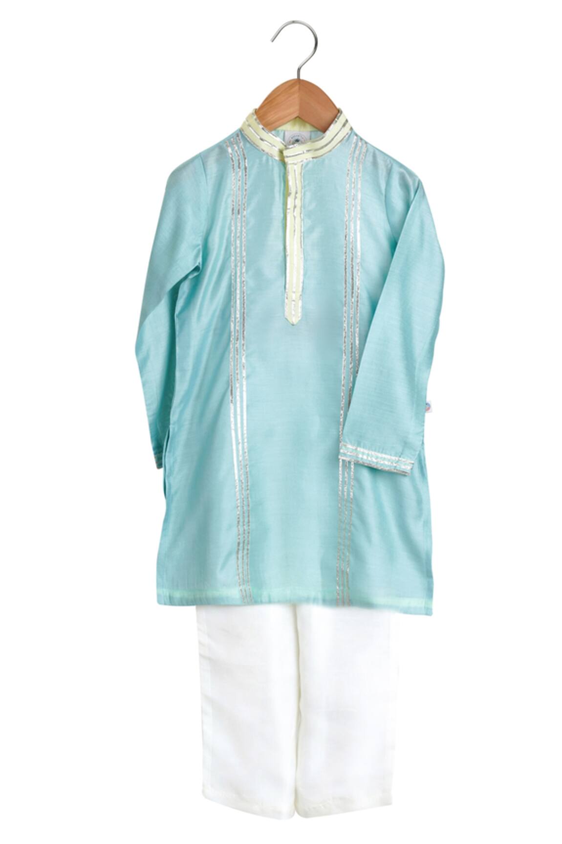 MI Dulce AN'YA Gota Work Kurta & Pant Set