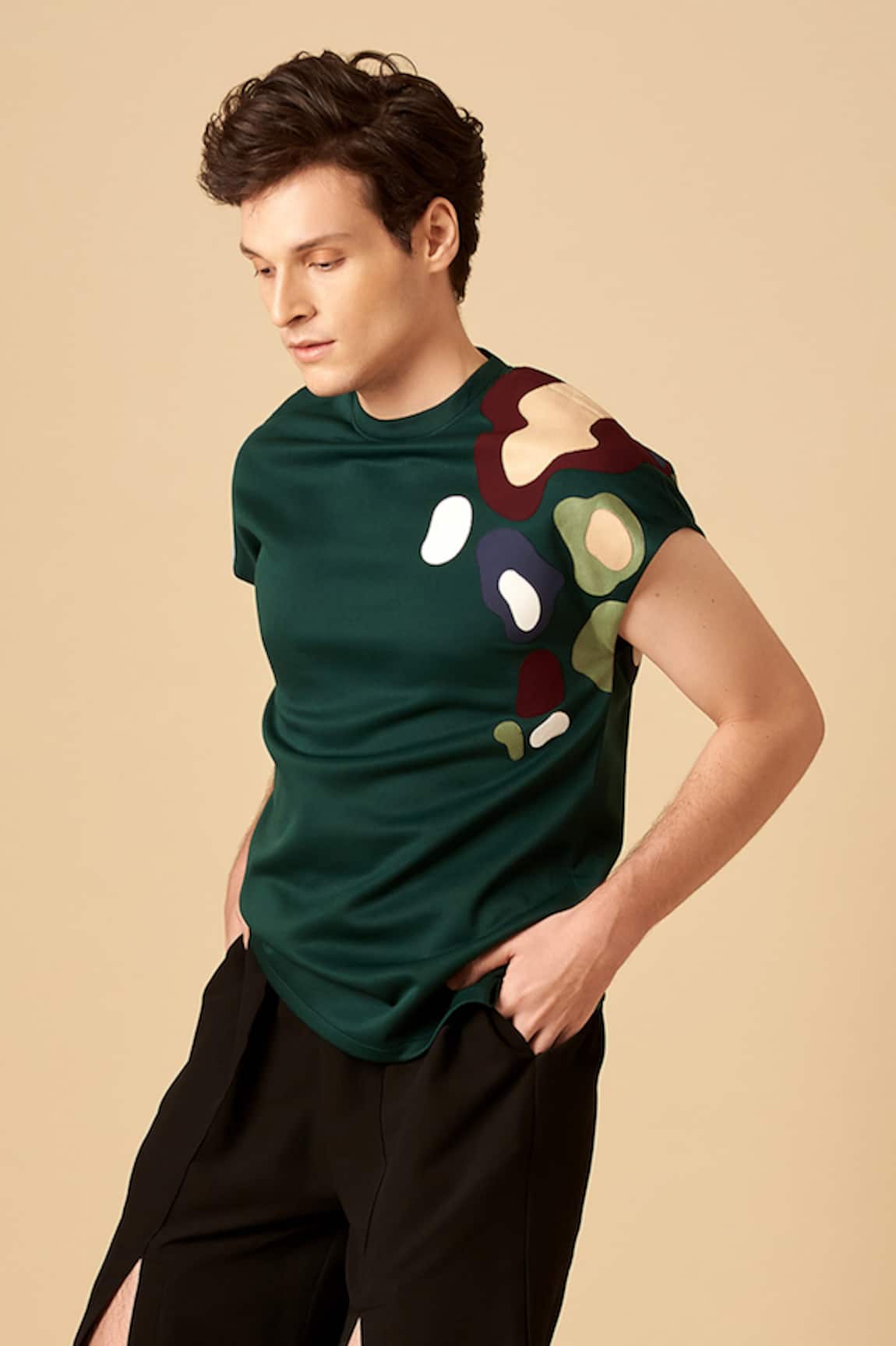 Siddhant Agrawal Applique T-Shirt 