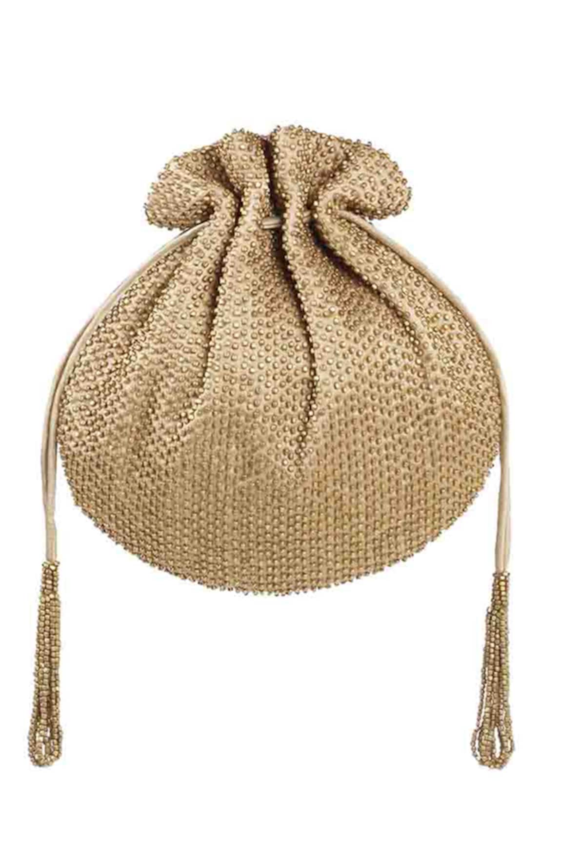 Lovetobag Bead Embellished Potli
