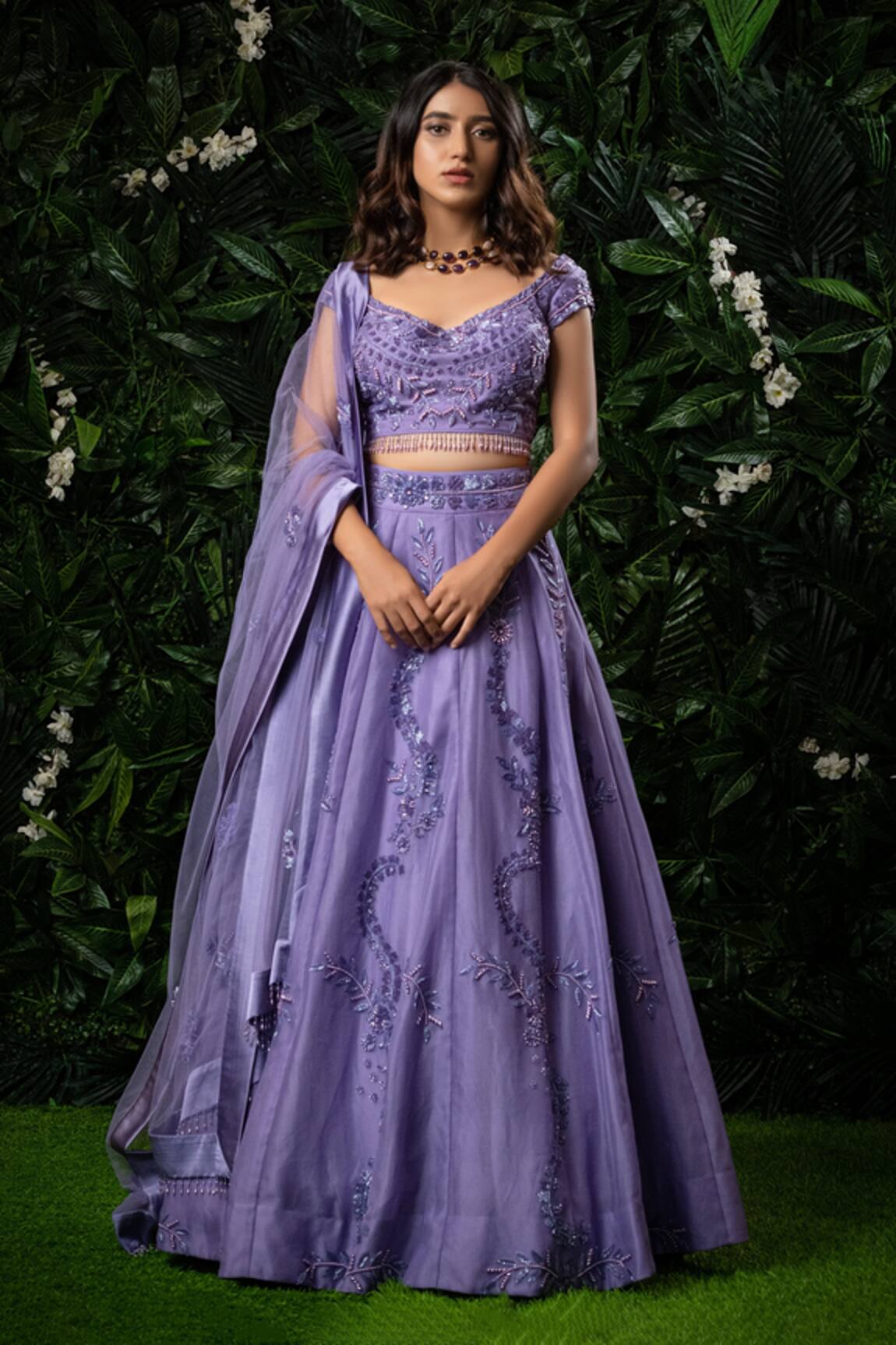 Mirroir Embellished Lehenga Set