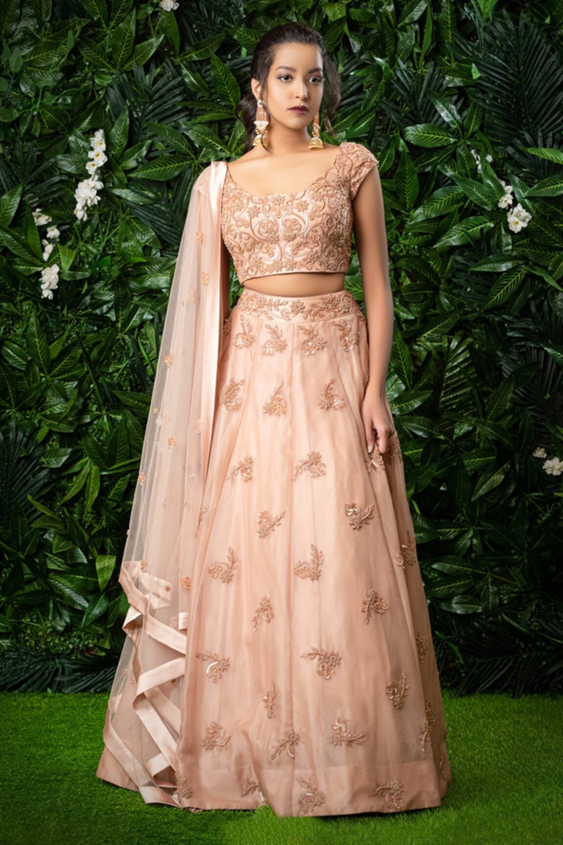 Mirroir Embellished Lehenga Set