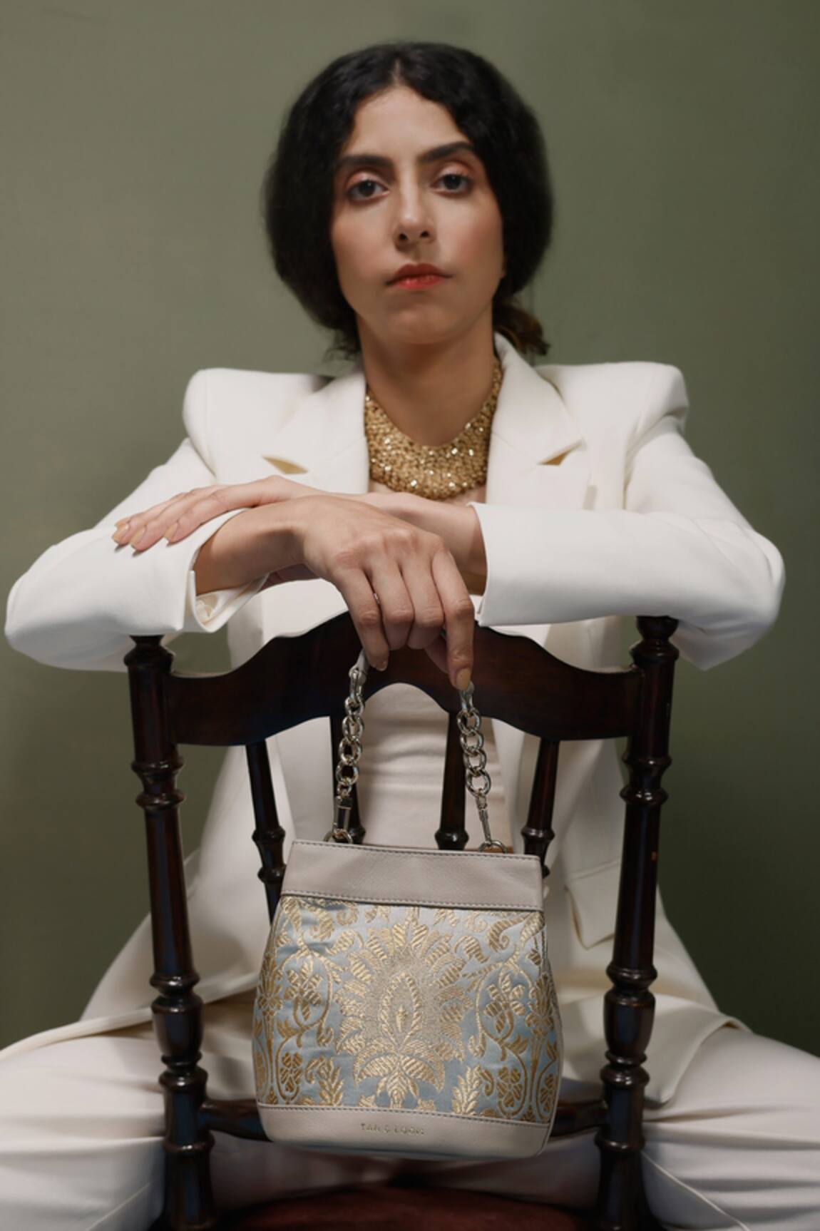 Tan & Loom Rani Brocade Woven Batwa 