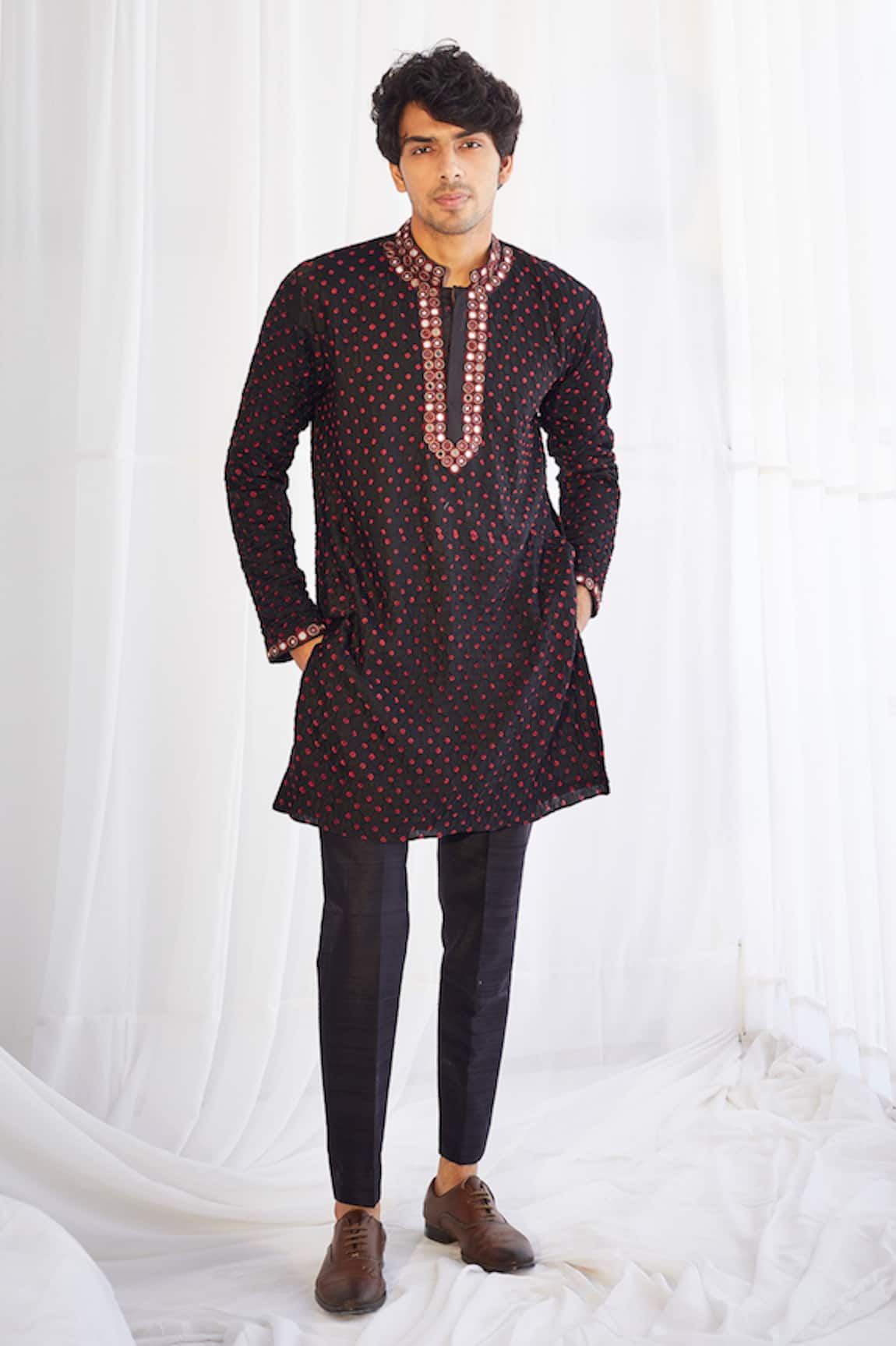 Twenty Nine Bandhani Print Kurta Set 