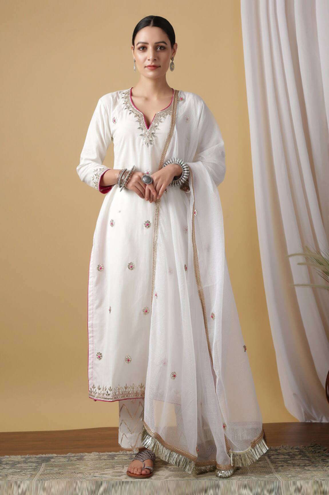 Maison Shefali Embroidered Kurta Set