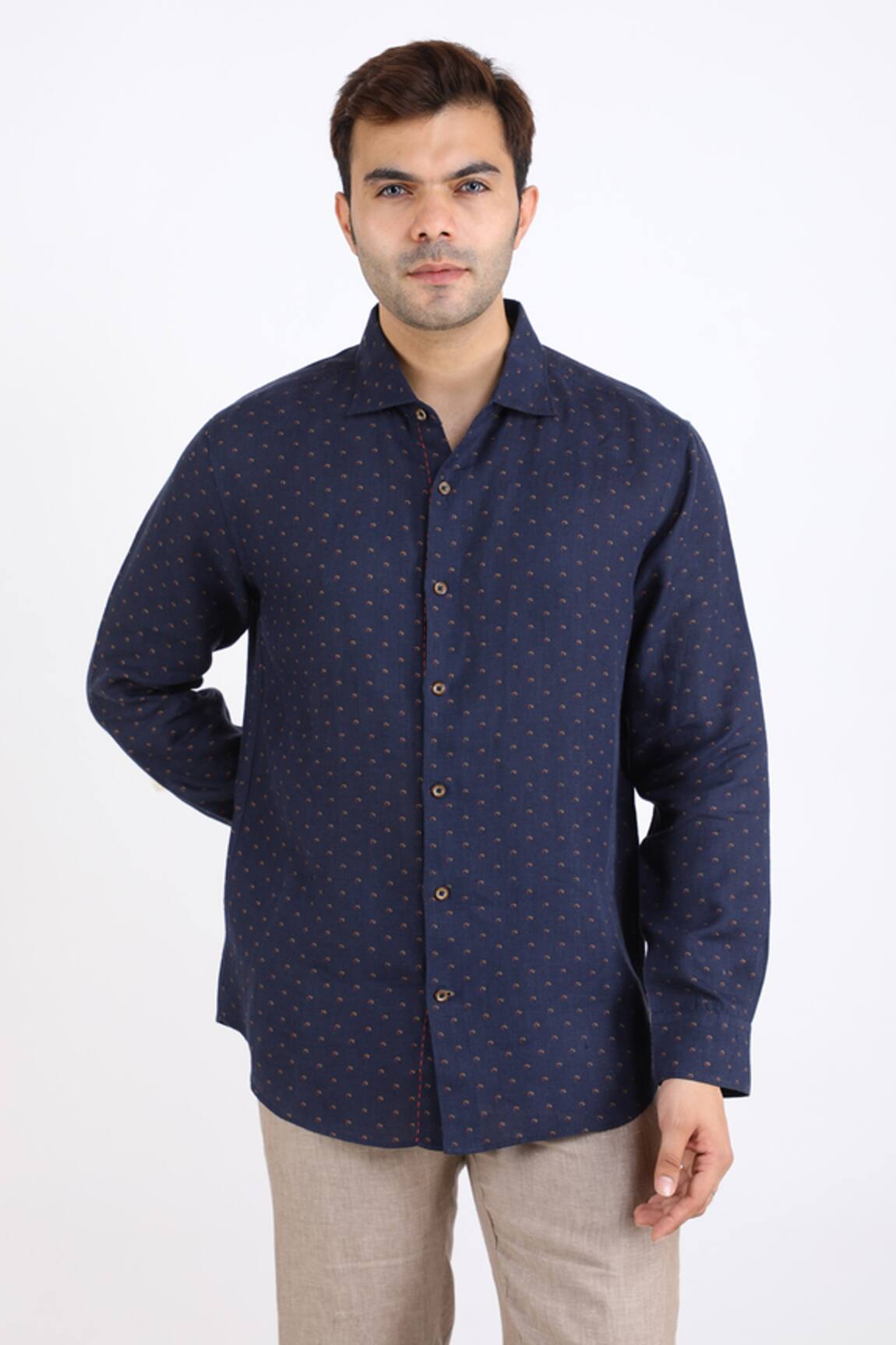Linen Bloom Linen Shirt 