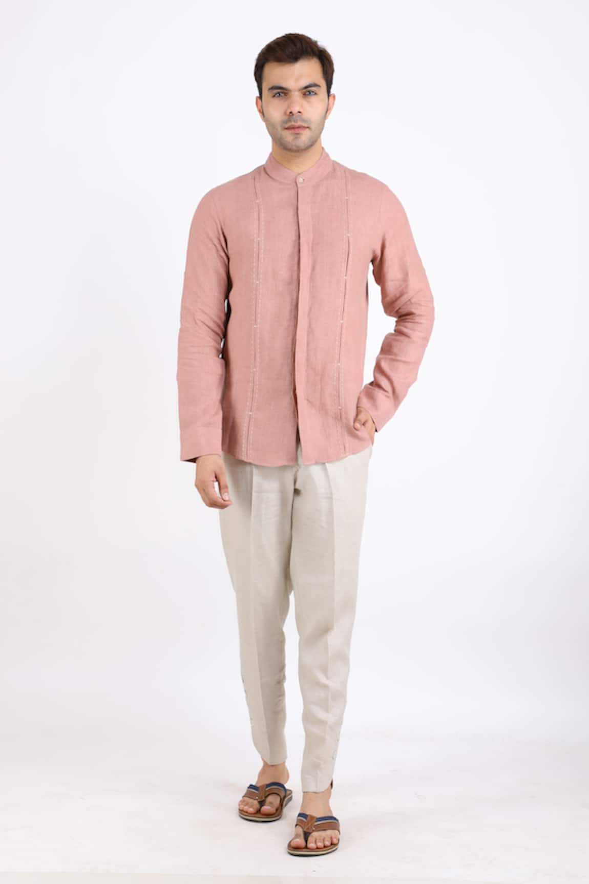 Linen Bloom Linen Shirt 