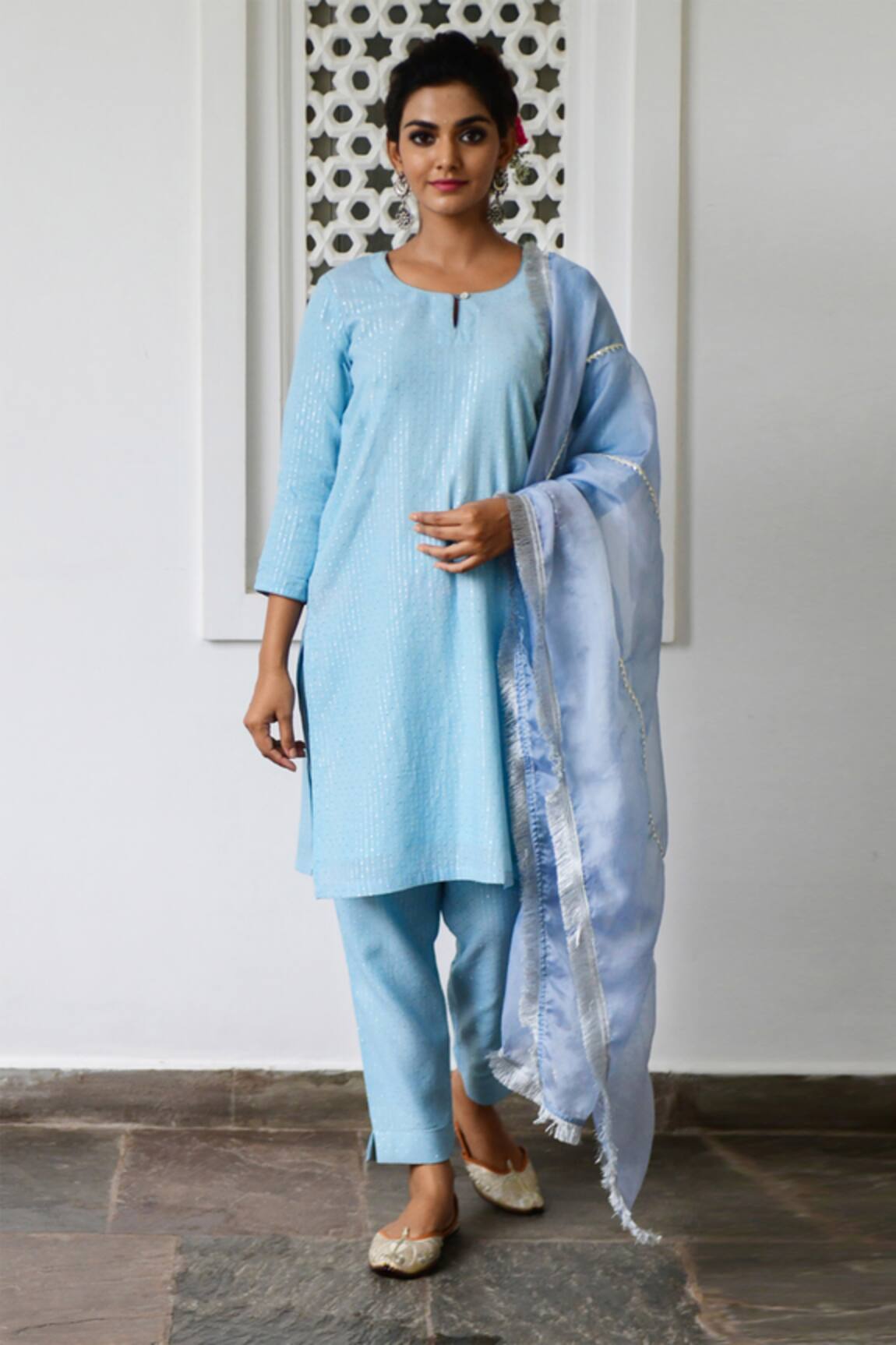 Myaara Striped Kurta Set