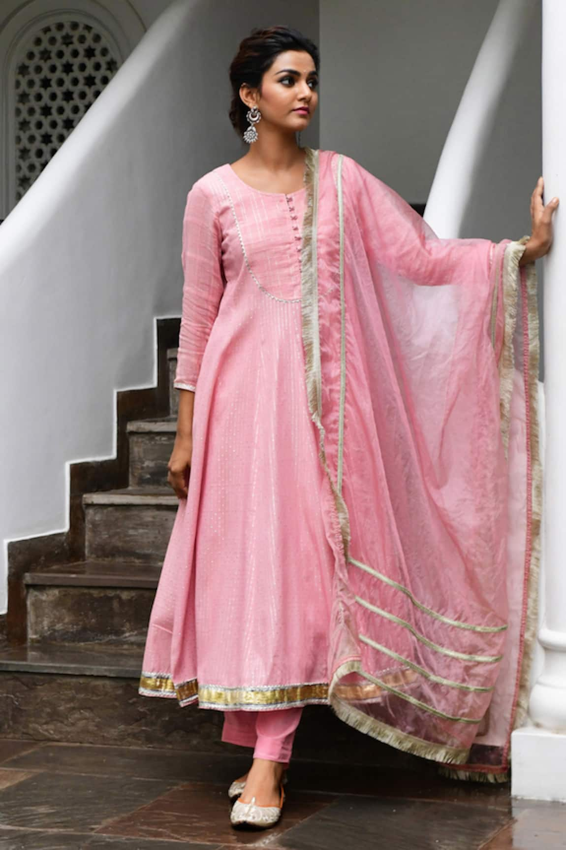 Myaara Embroidered Anarkali Set