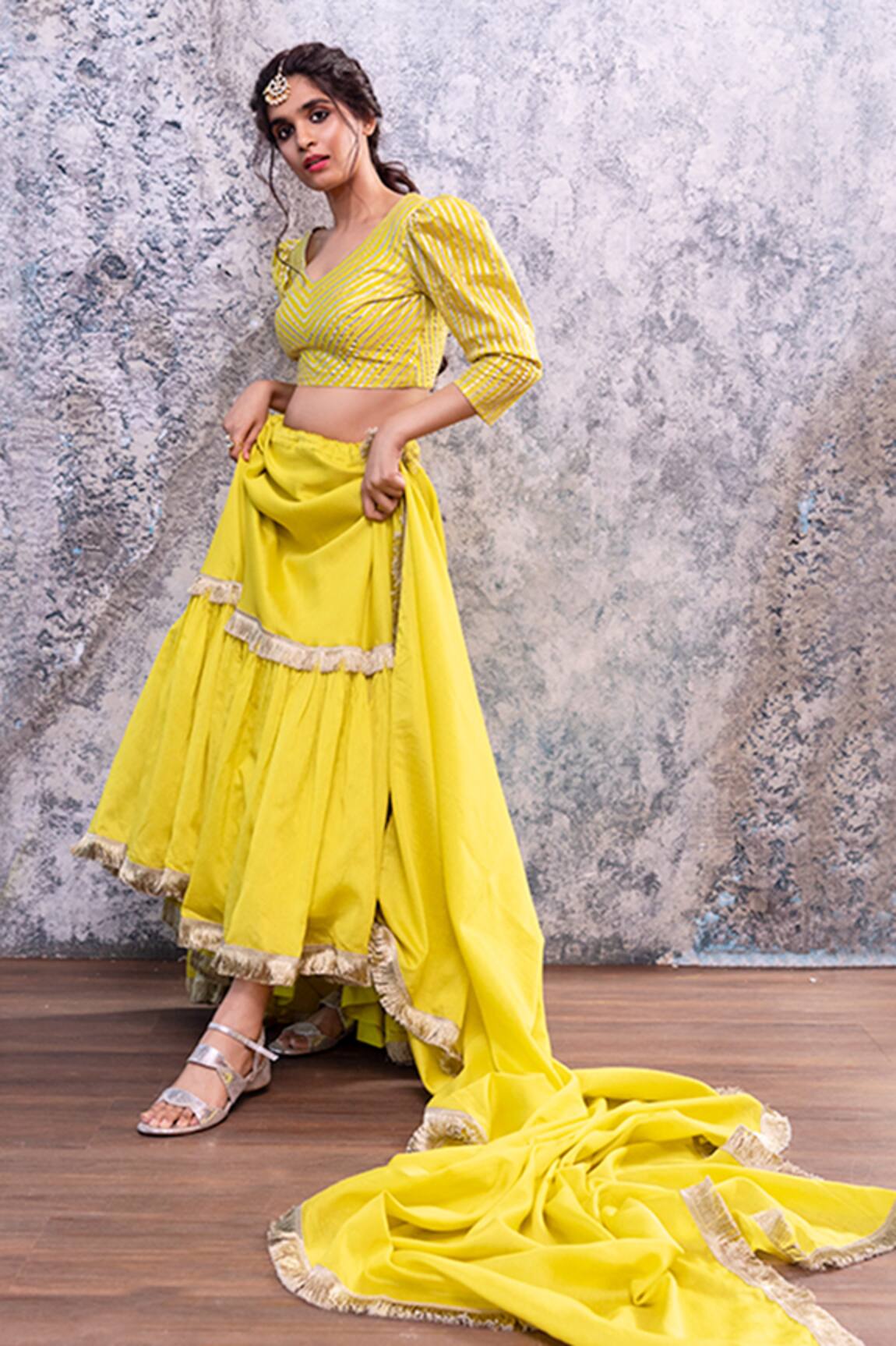 Nayantaara Chanderi Silk Lehenga Set