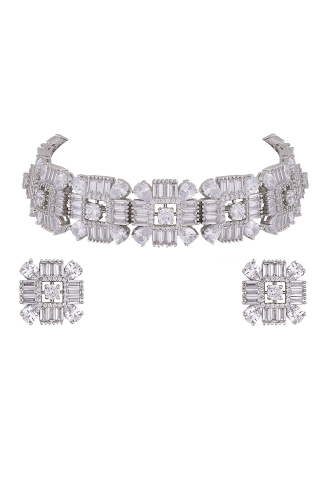 Anayah Jewellery Studded Choker Set