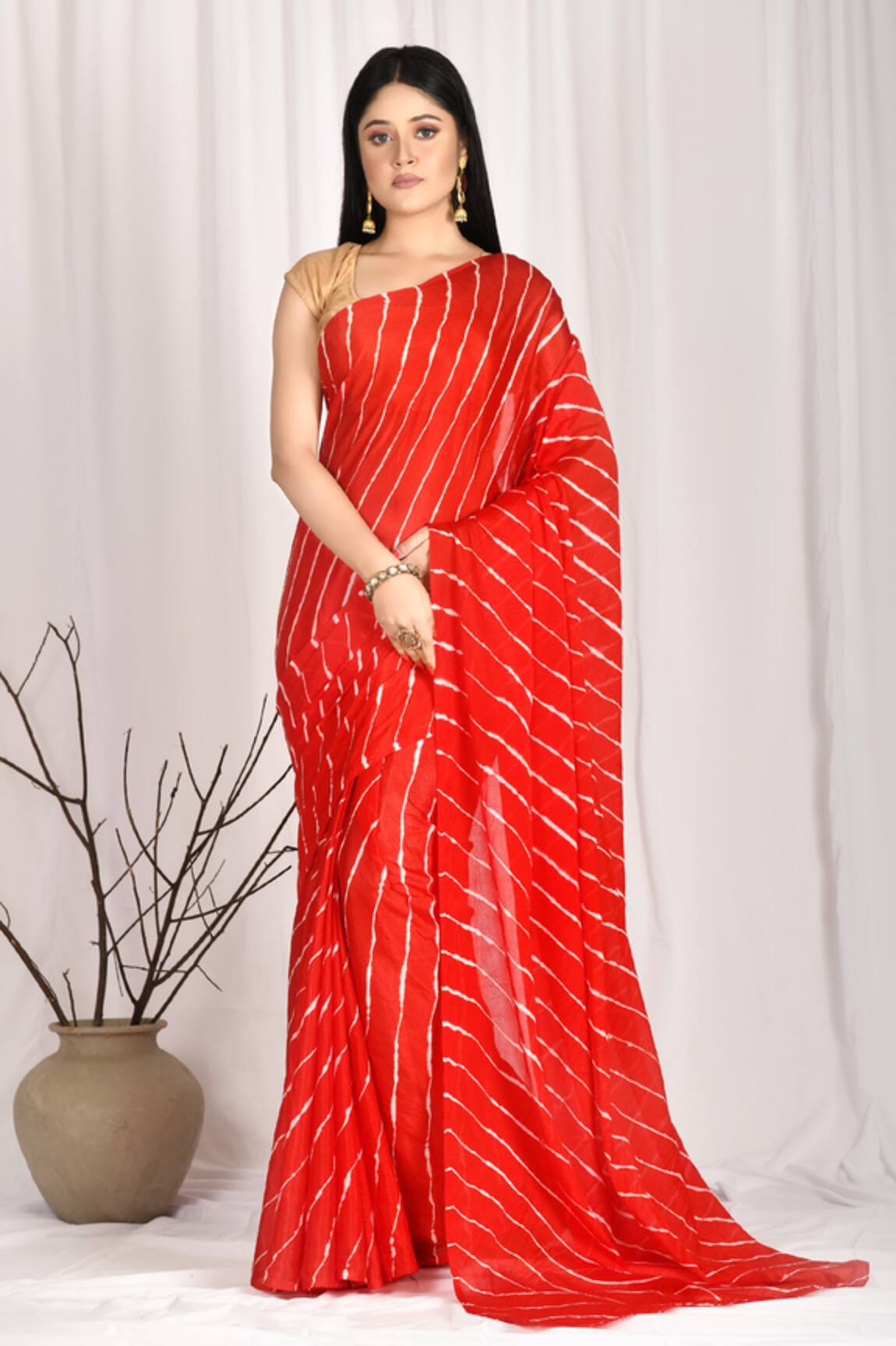 Samyukta Singhania Leheriya Saree