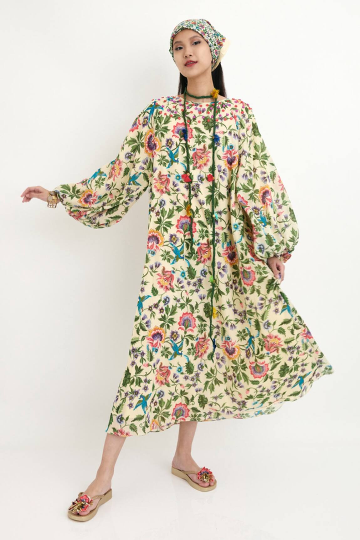 Nikasha Cotton Printed Dress