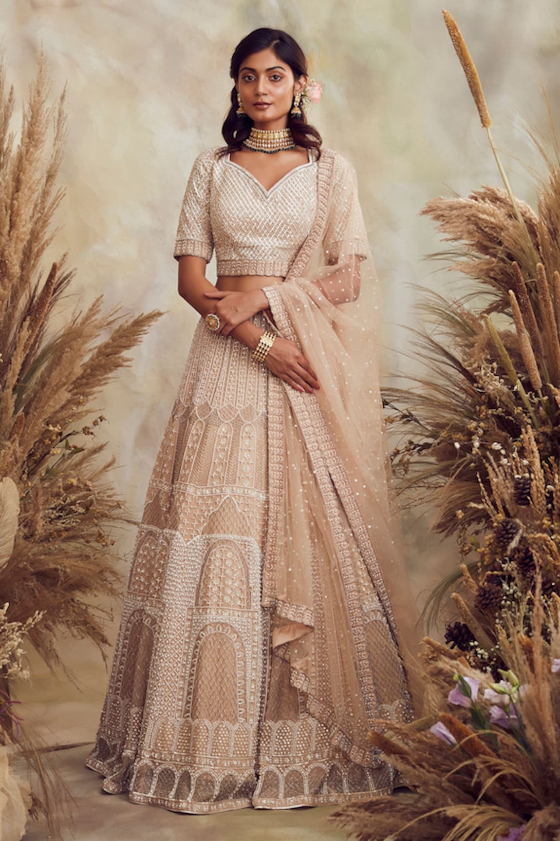 Niamh By Kriti Embroidered Bridal Lehenga Set