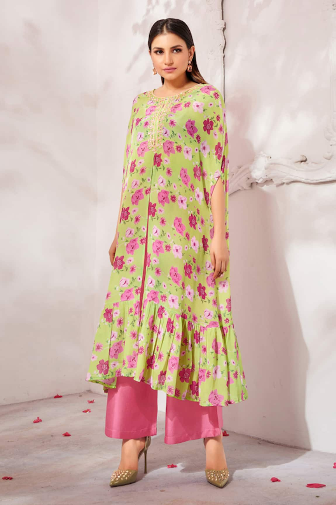 Namrata Lakhotia Printed Kurta & Palazzo Set