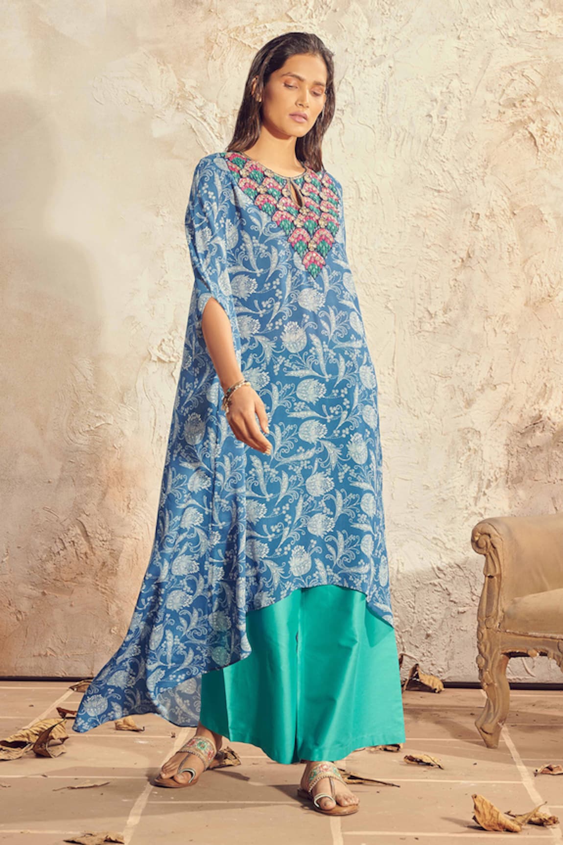 Namrata Lakhotia Printed Kurta & Palazzo Set