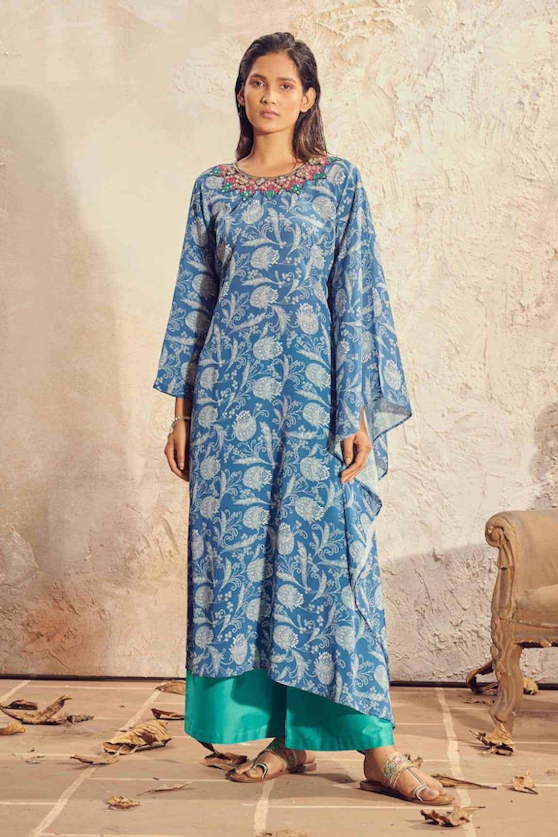 Namrata Lakhotia Printed Kurta & Palazzo Set