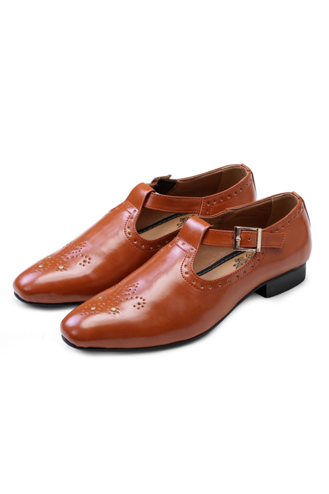 Kora By Nilesh Mitesh Handcrafted Punched Sandals
