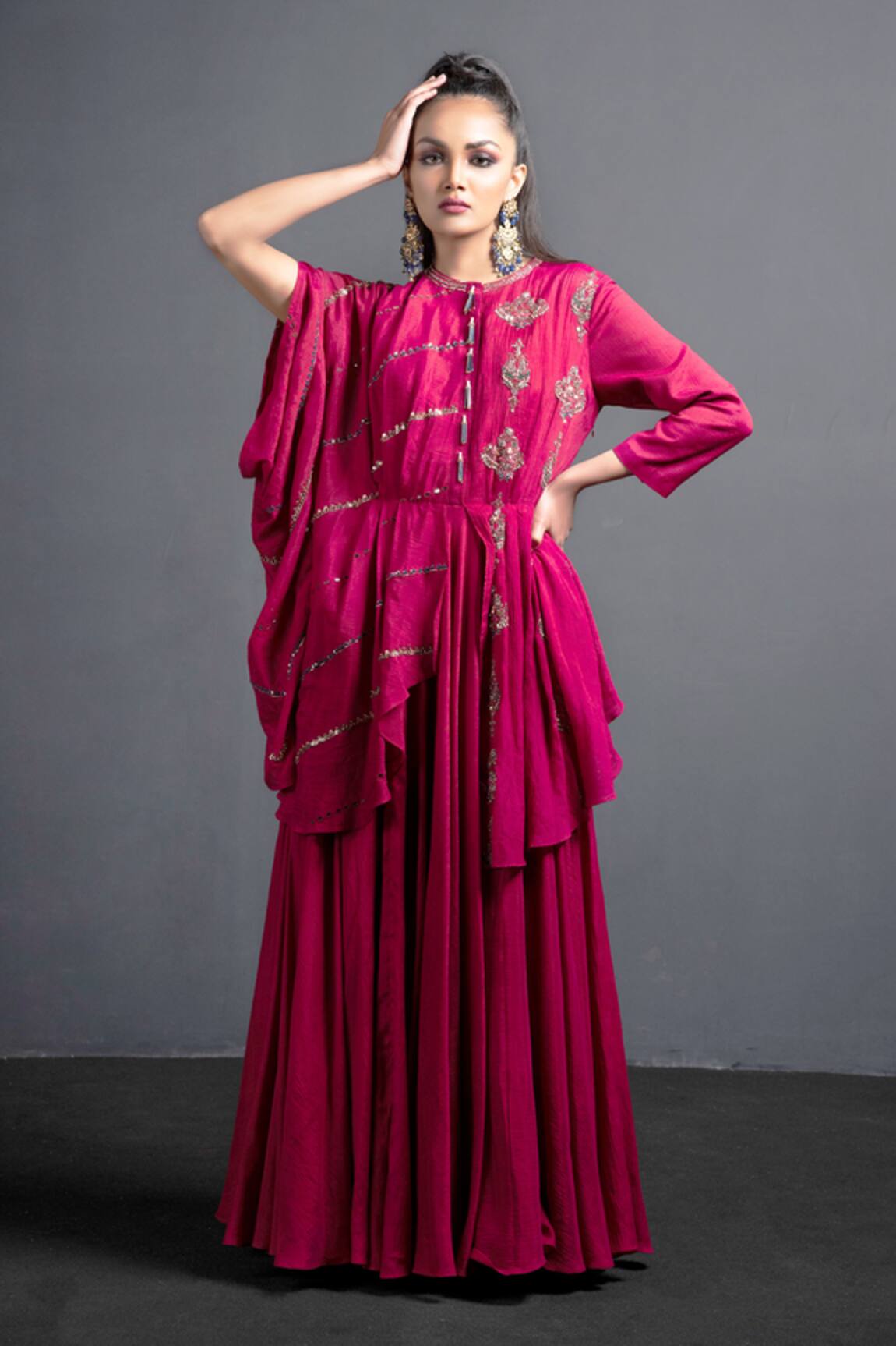 Neha & Tarun Embroidered Gown