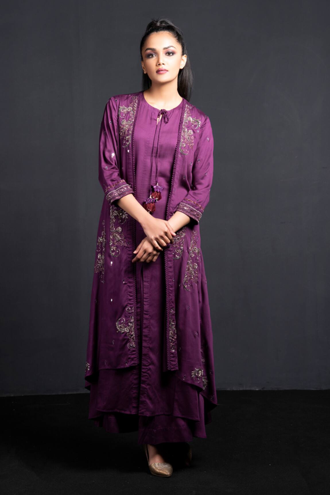 Neha & Tarun Embroidered Kurta & Pant Set