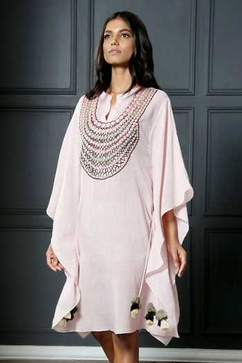Nandita Thirani Embroidered Kaftan Dress 