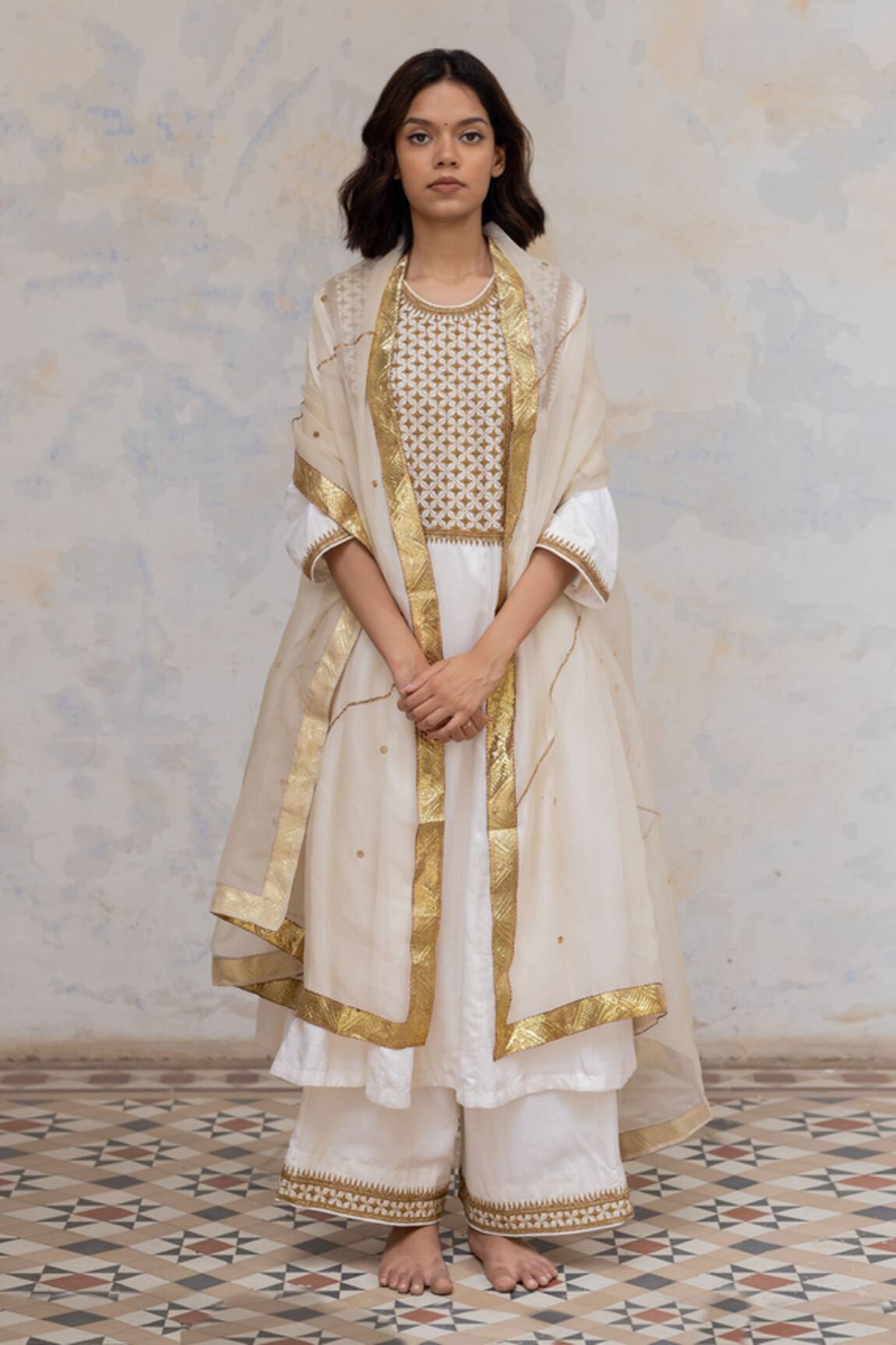 Nirjara Dilraz Organza Silk Dupatta 