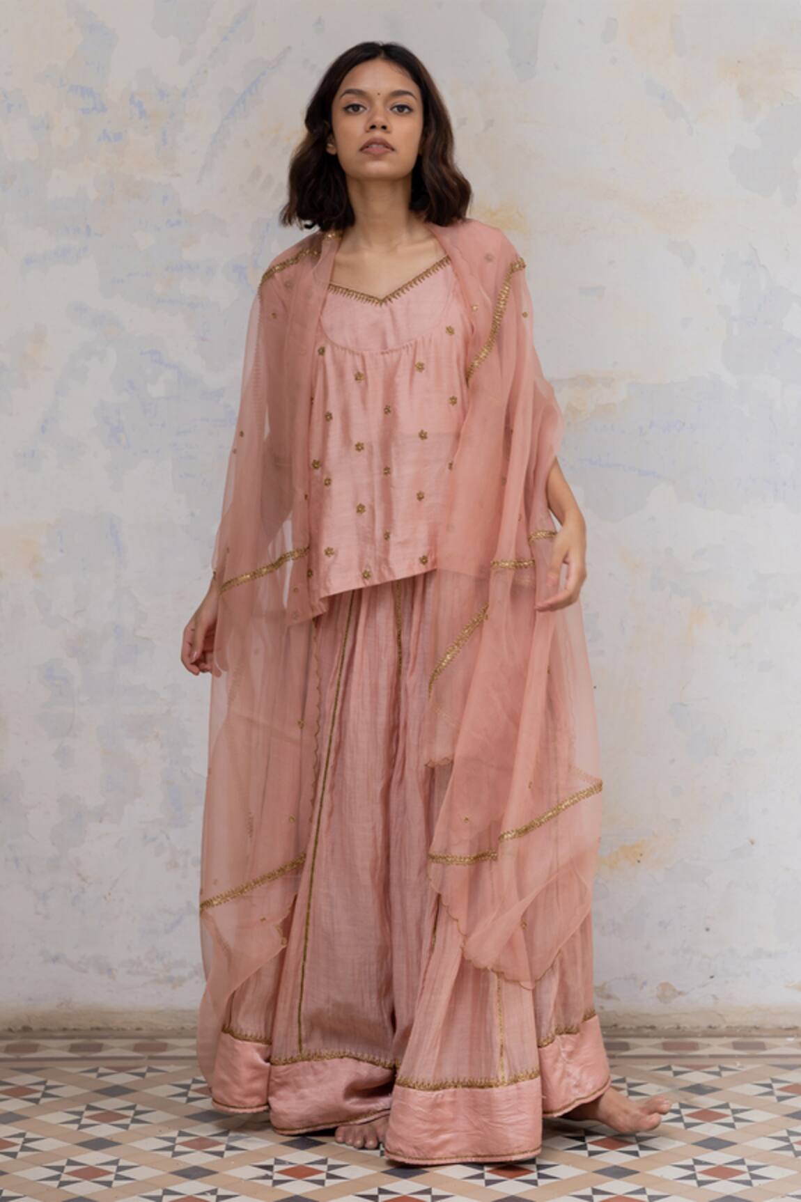 Nirjara Gauhar Organza Silk Dupatta 