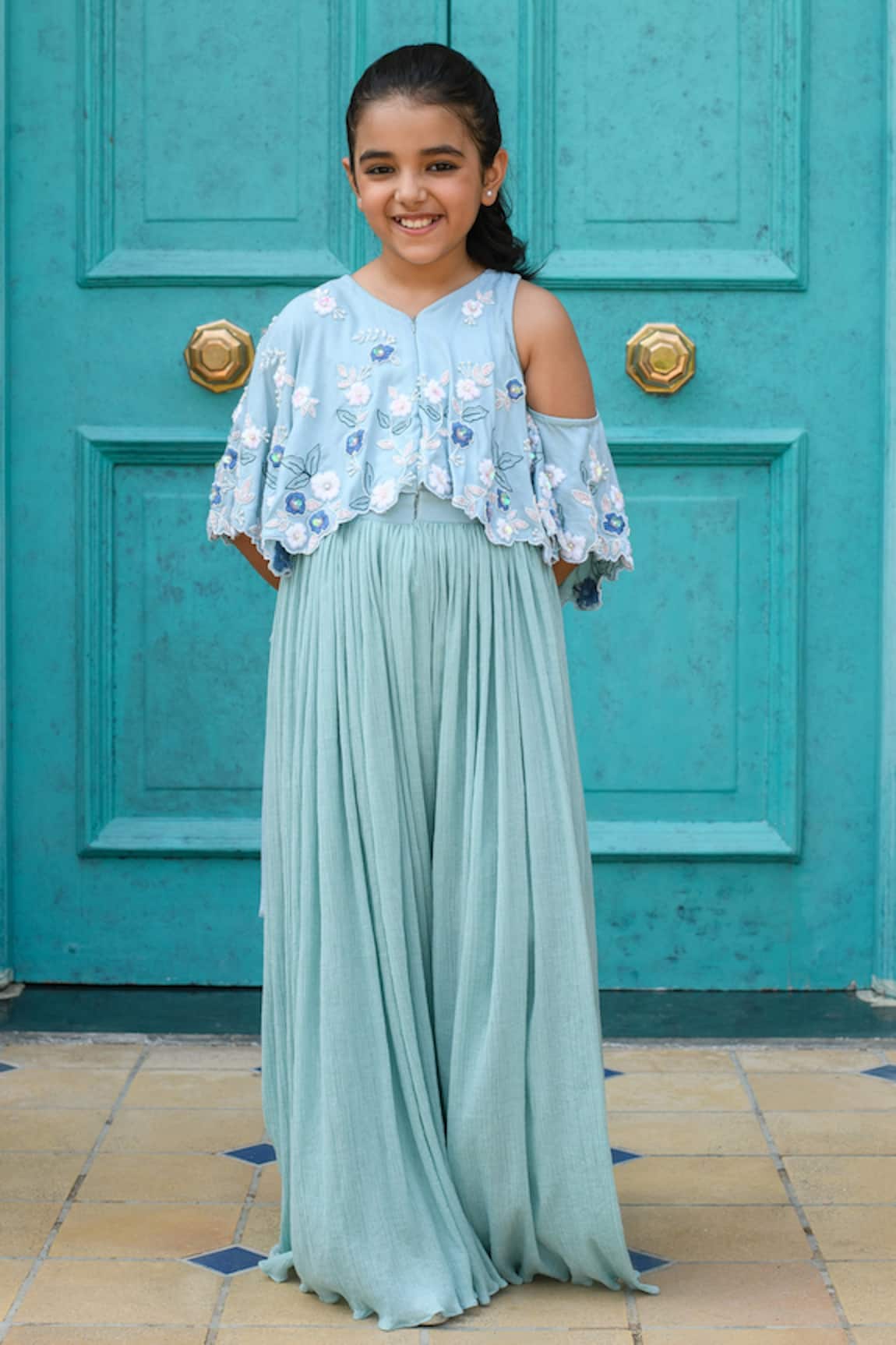 Littleens Shirin Embroidered Jumpsuit 