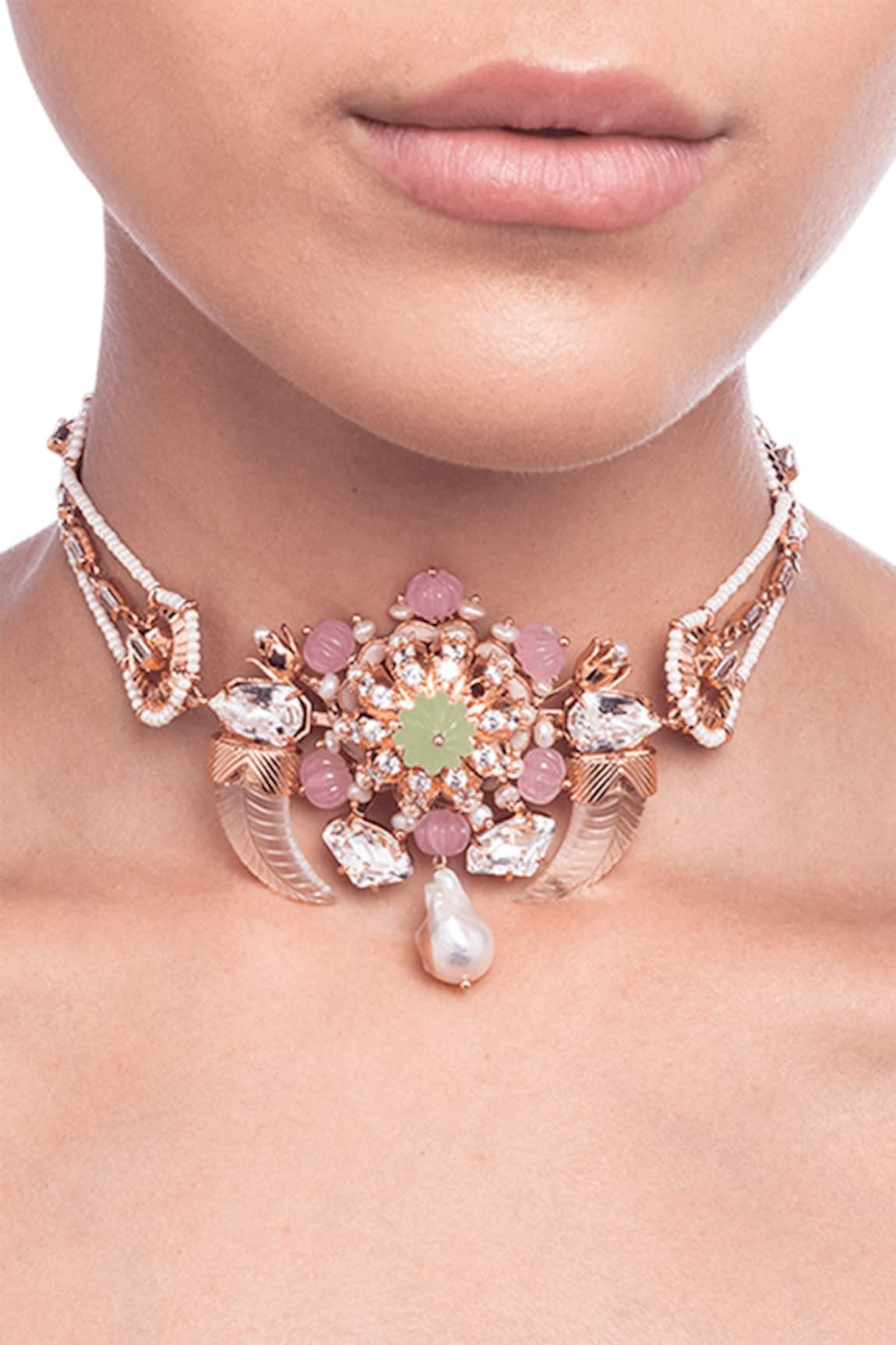 Outhouse Graine De Melon Pendant Choker