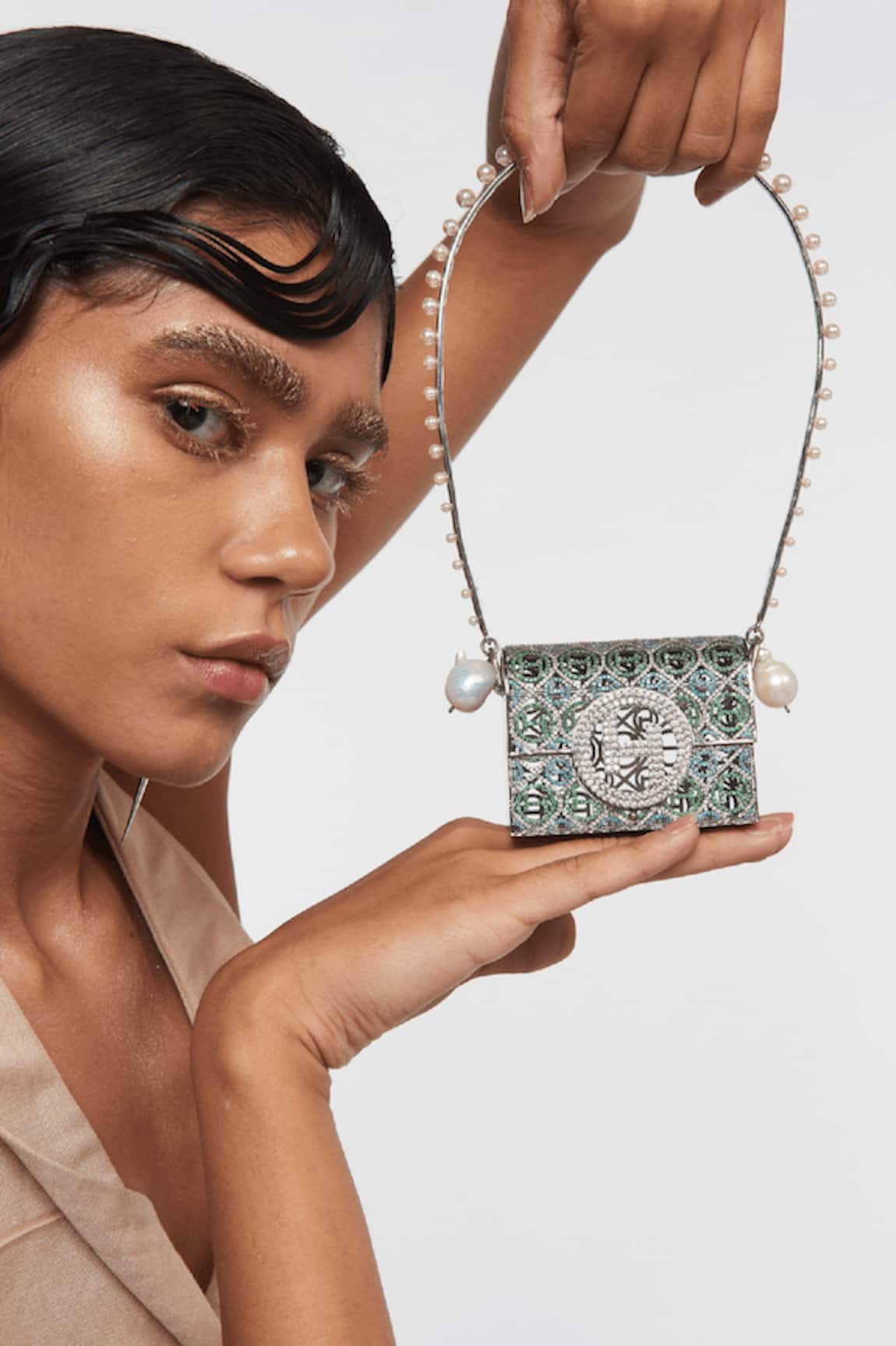 Outhouse Pico Minaudiere Couture Bag 