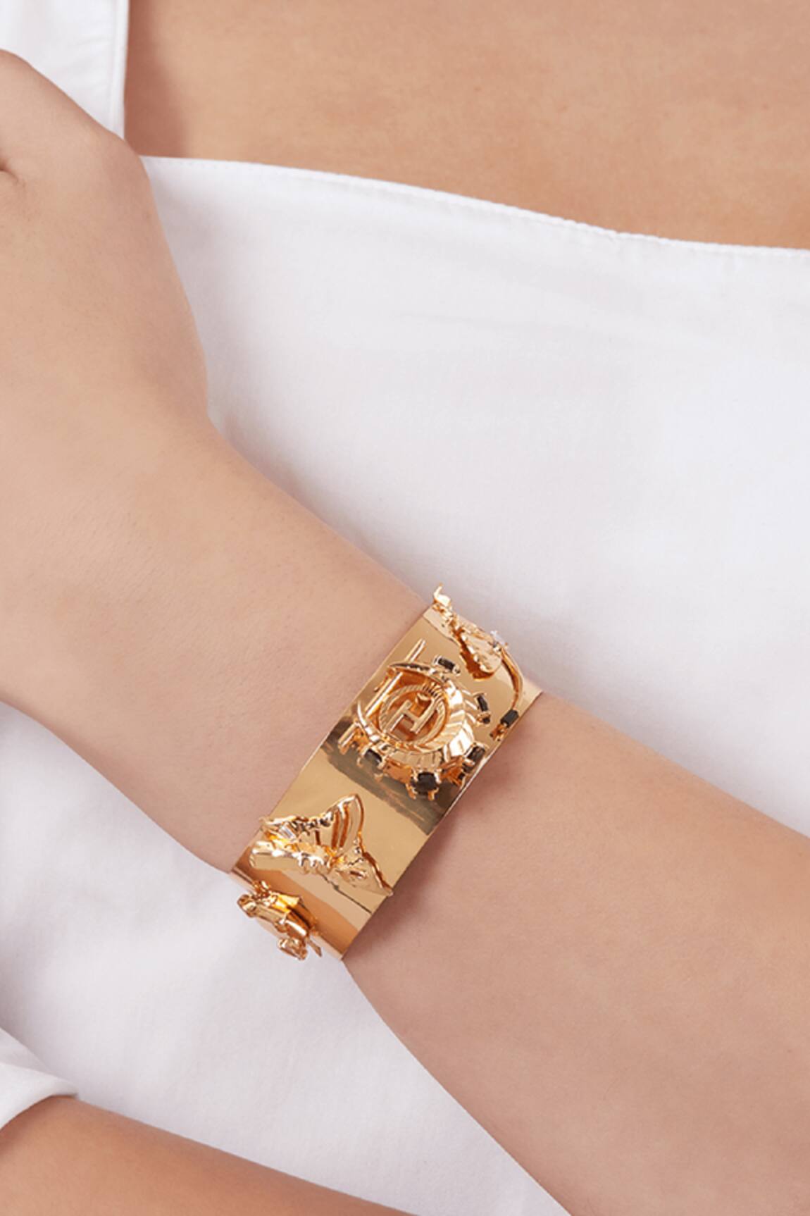 Outhouse Monogram Wrist Cuff